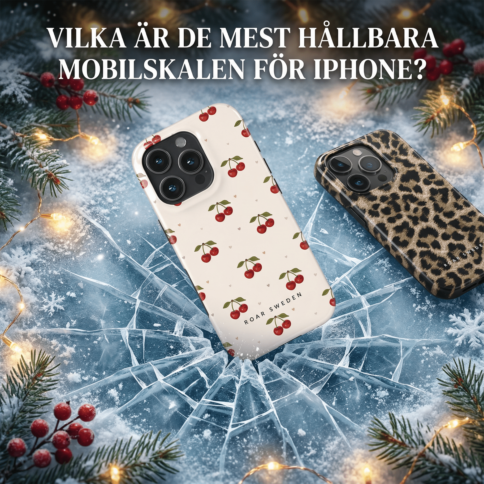Vilka är de mest hållbara mobilskalen för iPhone? - Roar Sweden