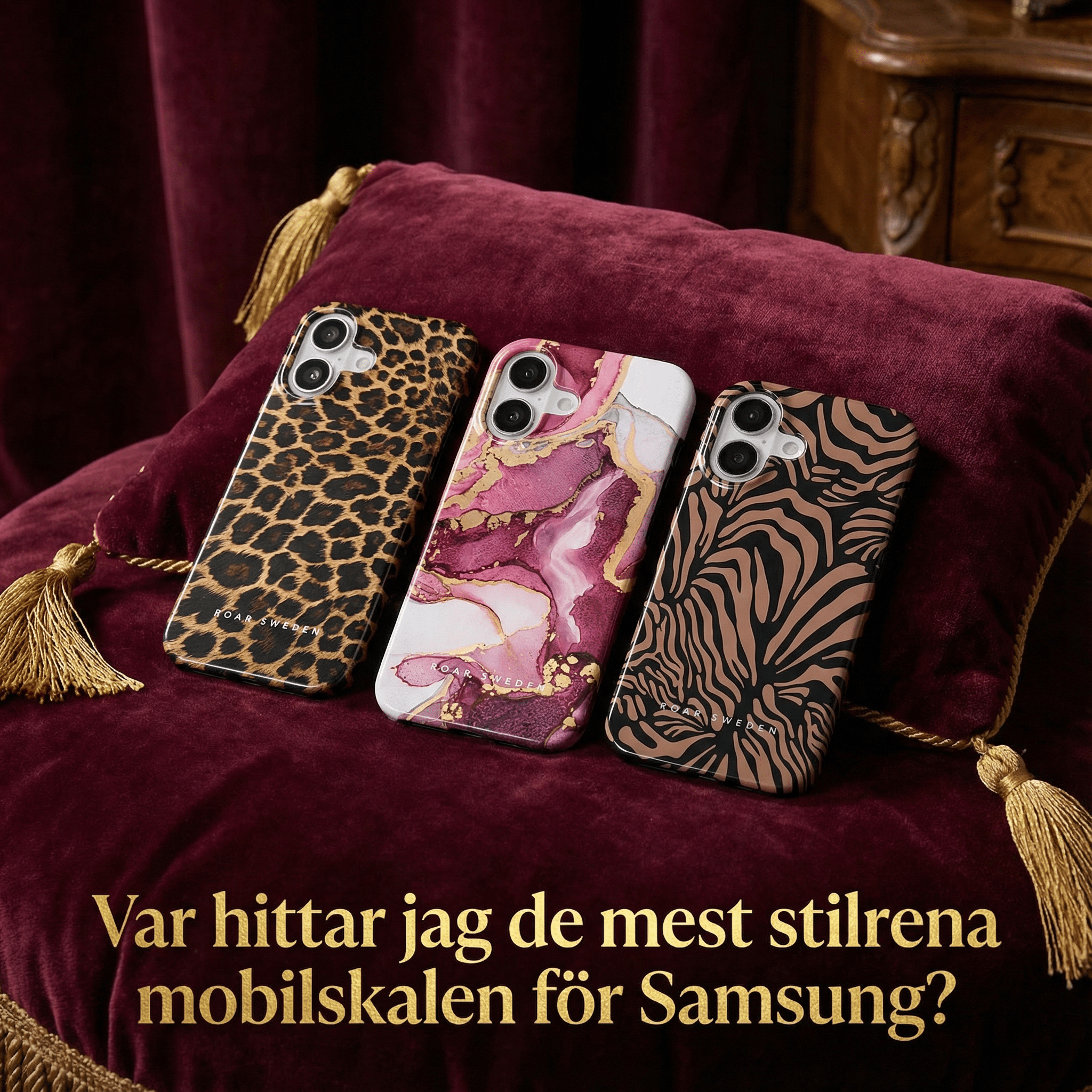 Var hittar jag de mest stilrena mobilskalen för Samsung? - Roar Sweden