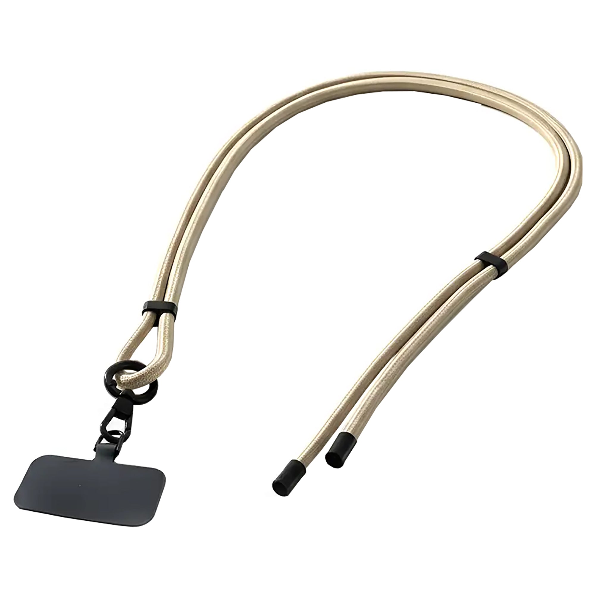 Halsrem till mobilskal – Beige - Roar Sweden