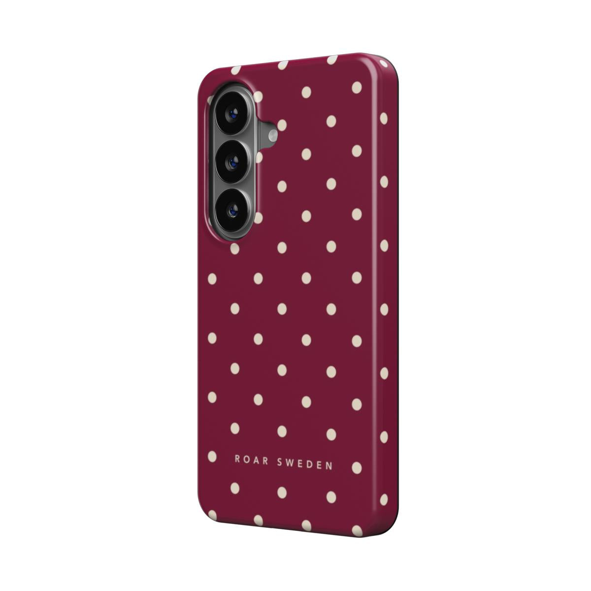 Burgundy Dots - Magnetic Tough Phone Case