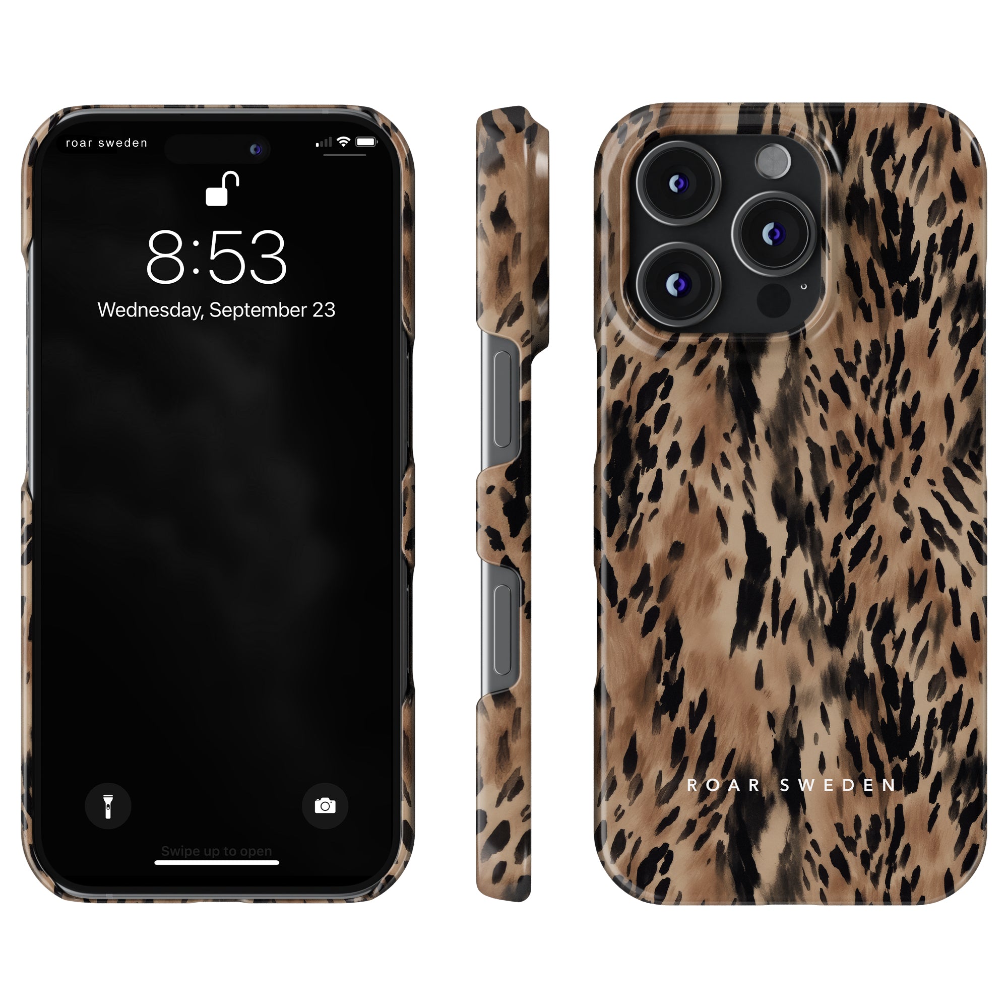 Abstract Leopard - Slim case - Roar Sweden