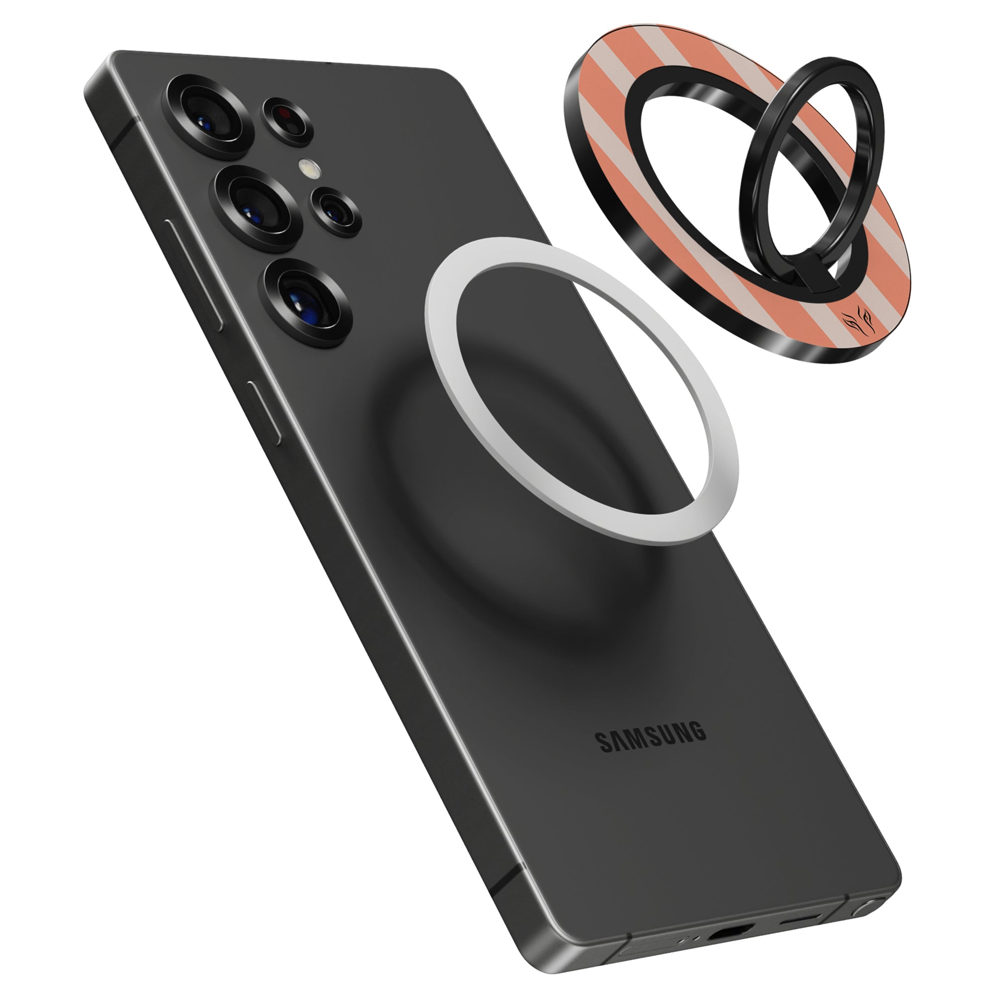 Apricot Stripes - Mobilring - Roar Sweden