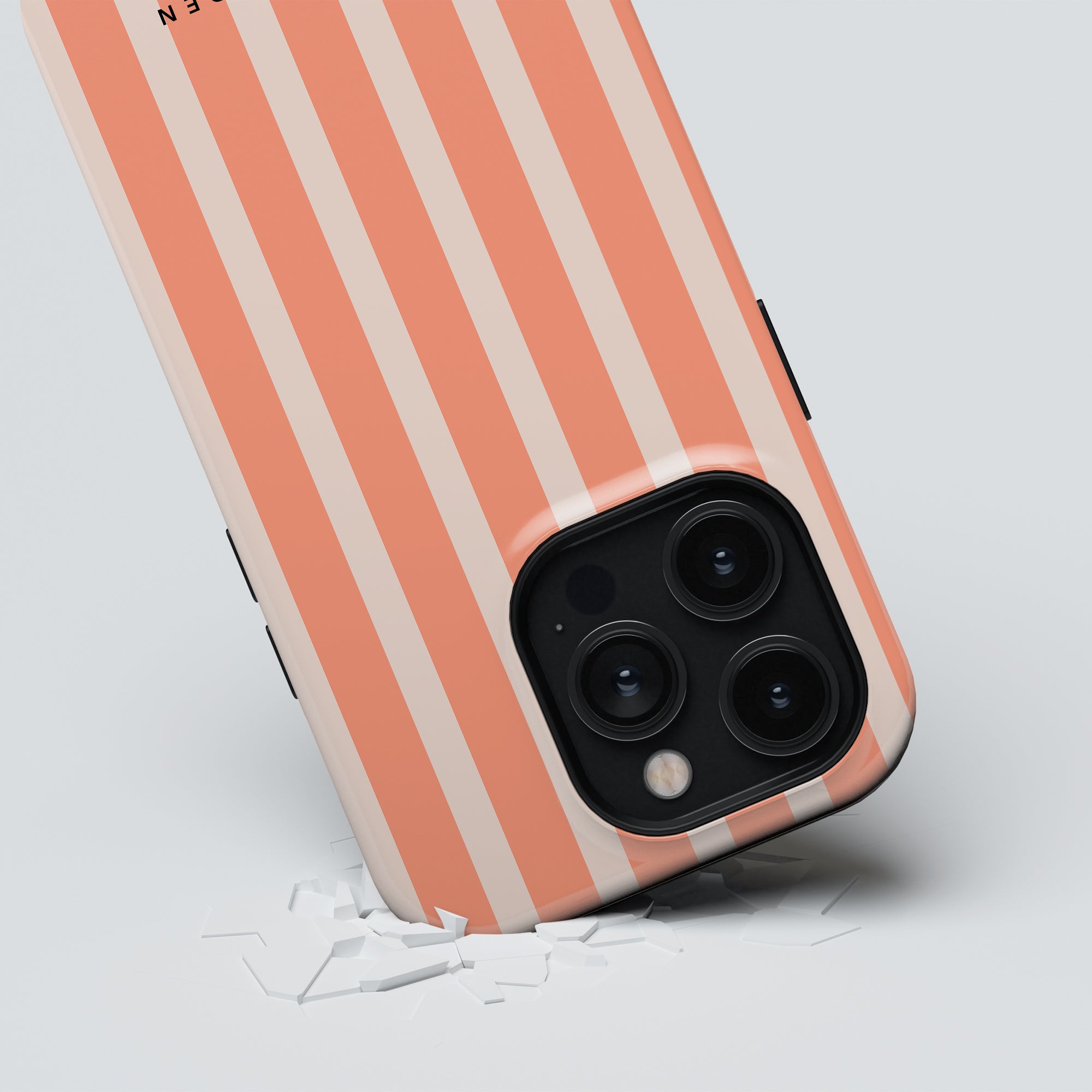 Apricot Stripes - Magsafe Tough Case - Roar Sweden