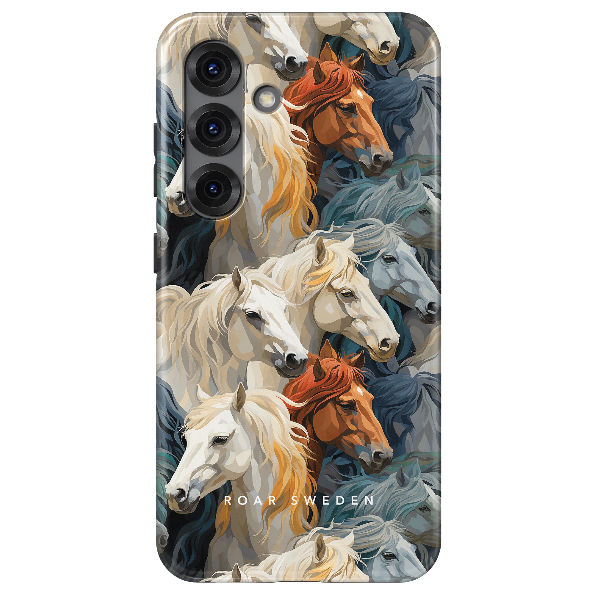Plaid Horse Tough mobilskal – Artsy Horses