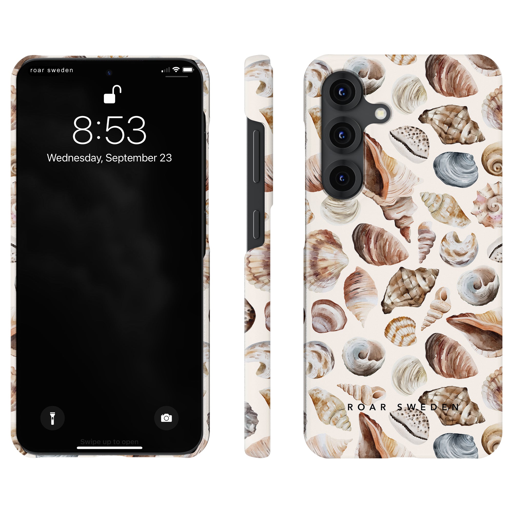 Slim mobilskal – Beach Shells