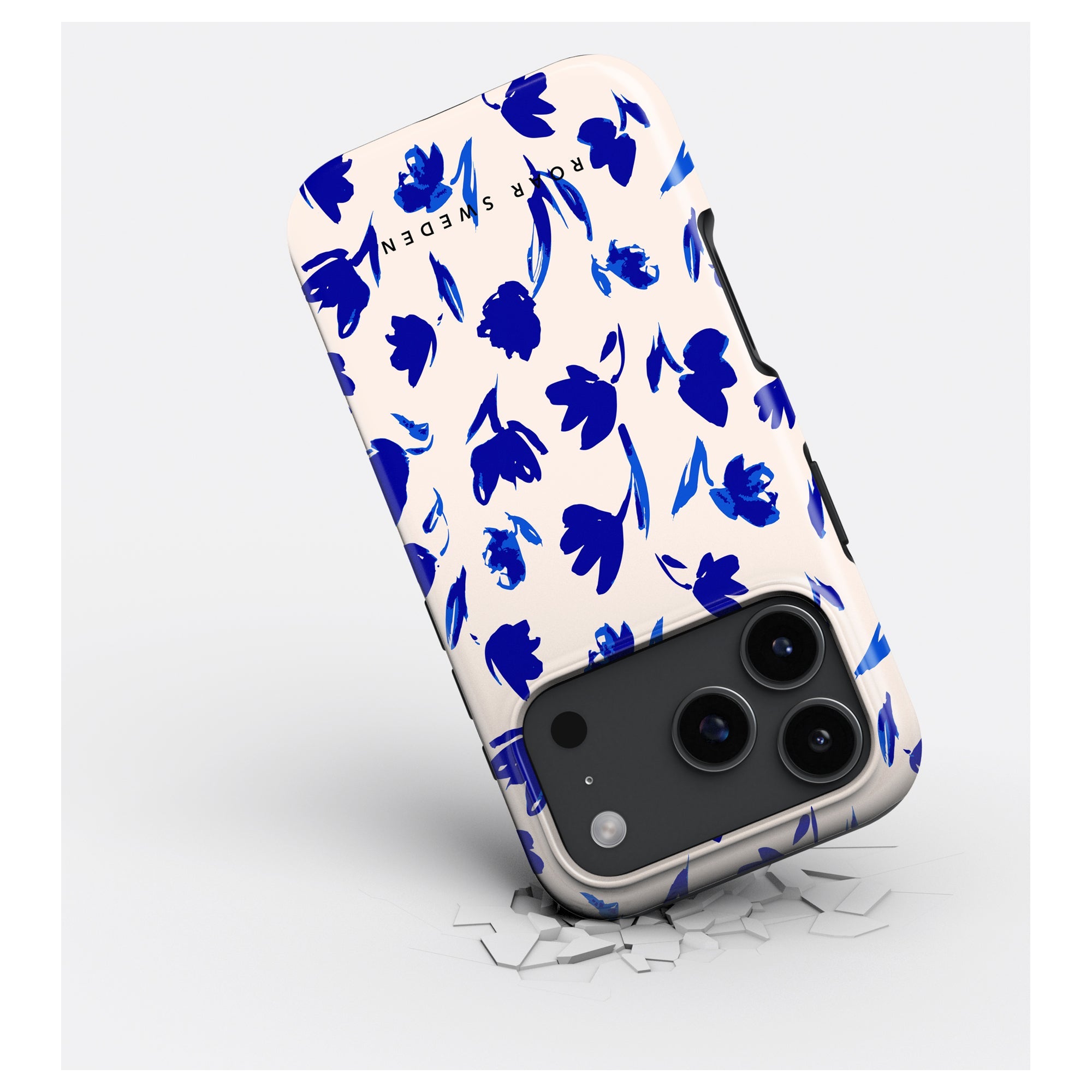 MagSafe mobilskal – Blue Flowers
