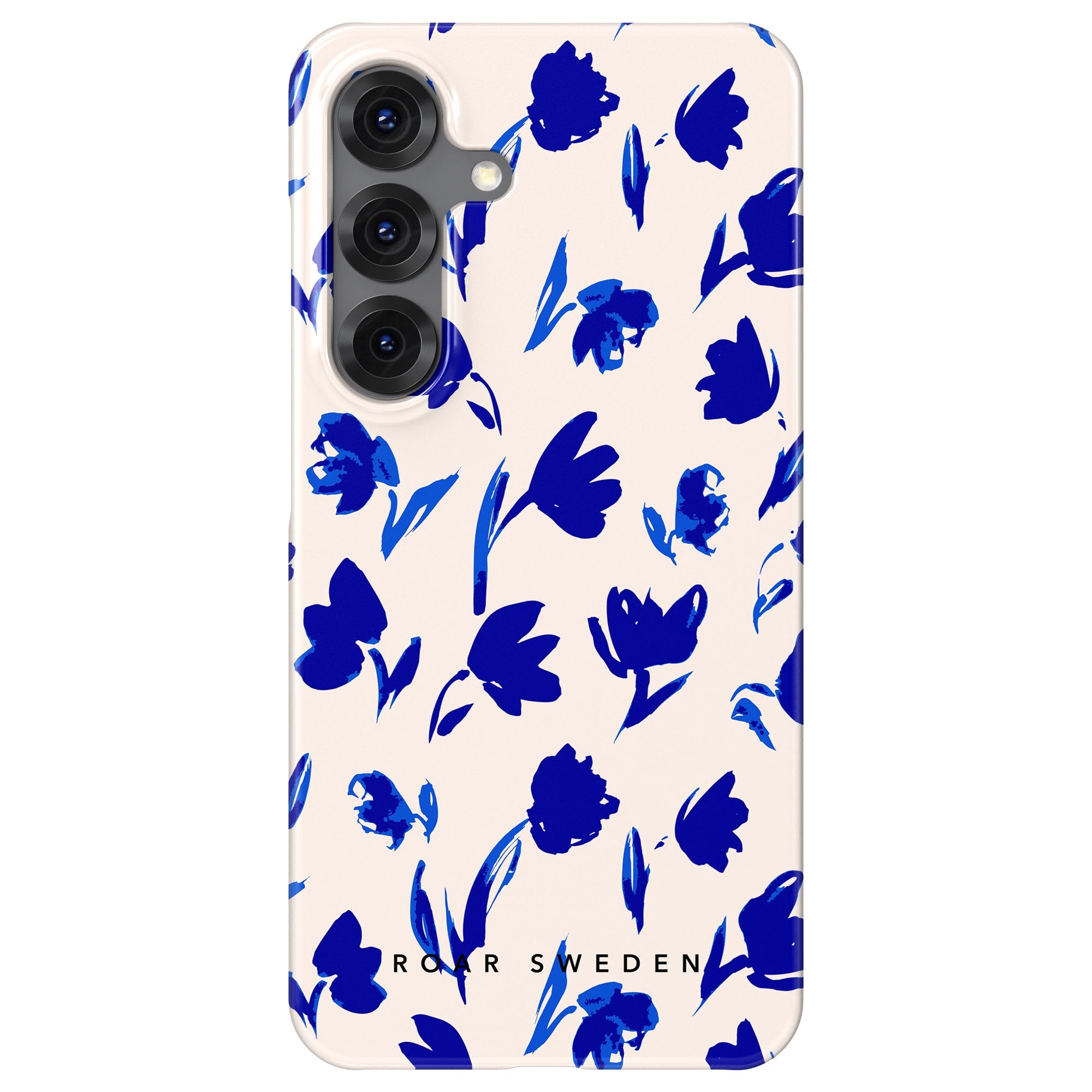 Slim mobilskal – Blue Flowers