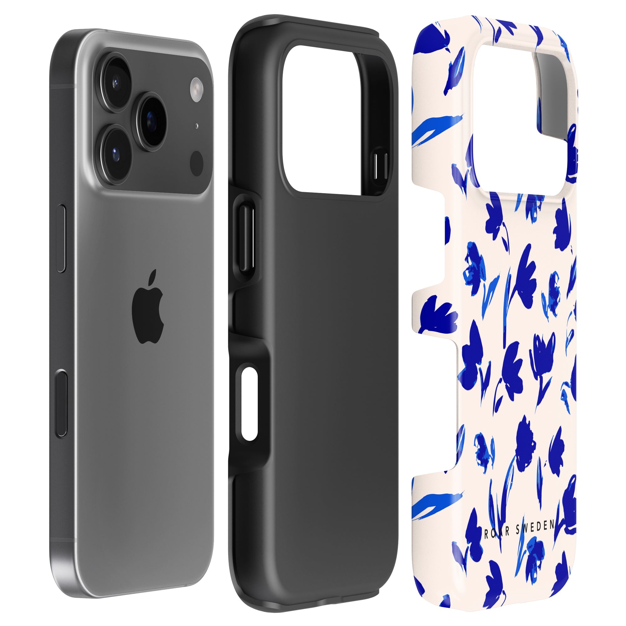 Tough mobilskal – Blue Flowers