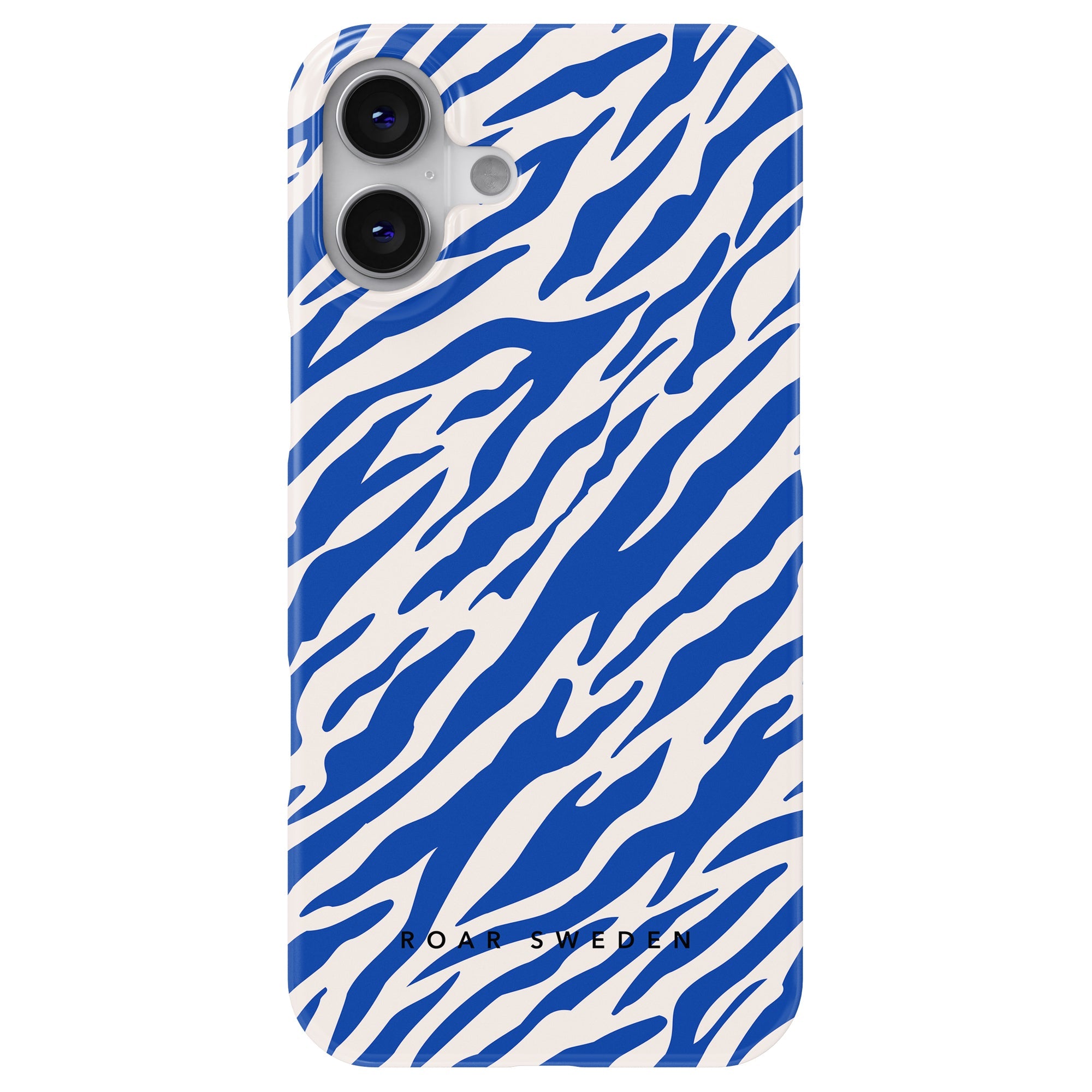 Slim mobilskal – Blue Stripes