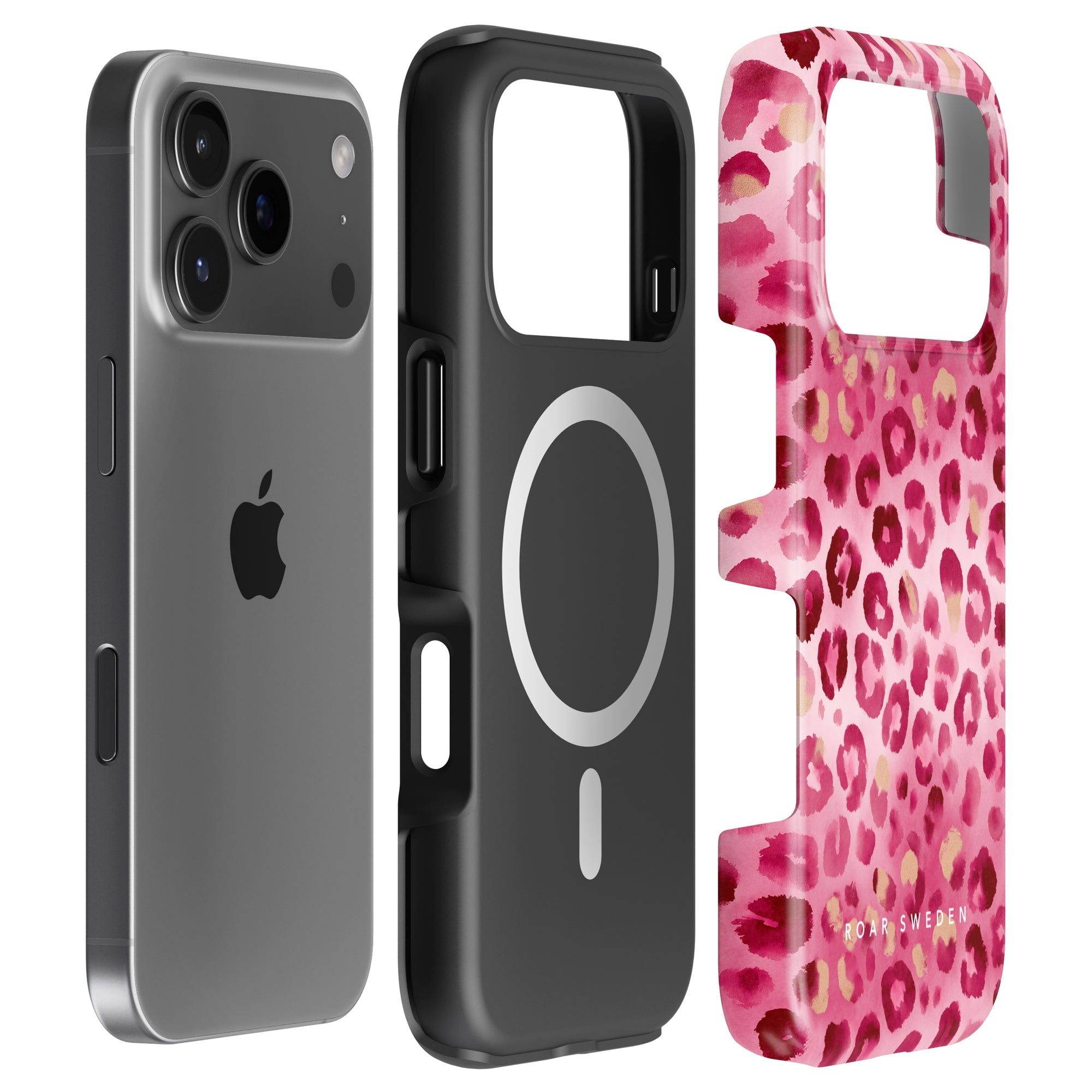 MagSafe mobilskal - Blush Leopard