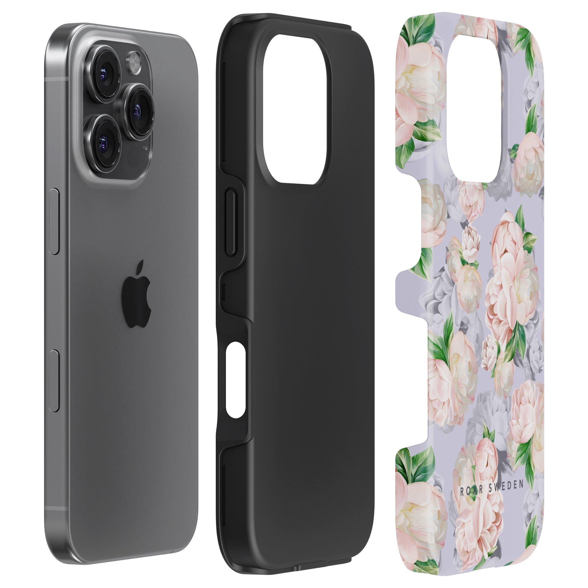 Bright Peonies - Tough Case - Roar Sweden