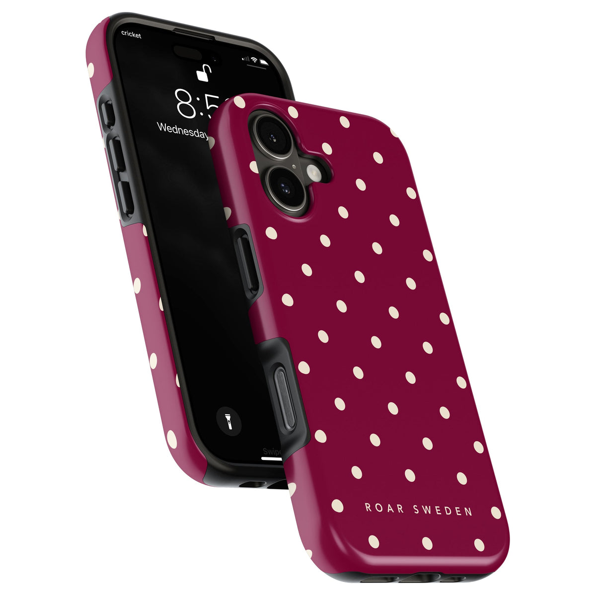 Burgundy Dots - Tough Case