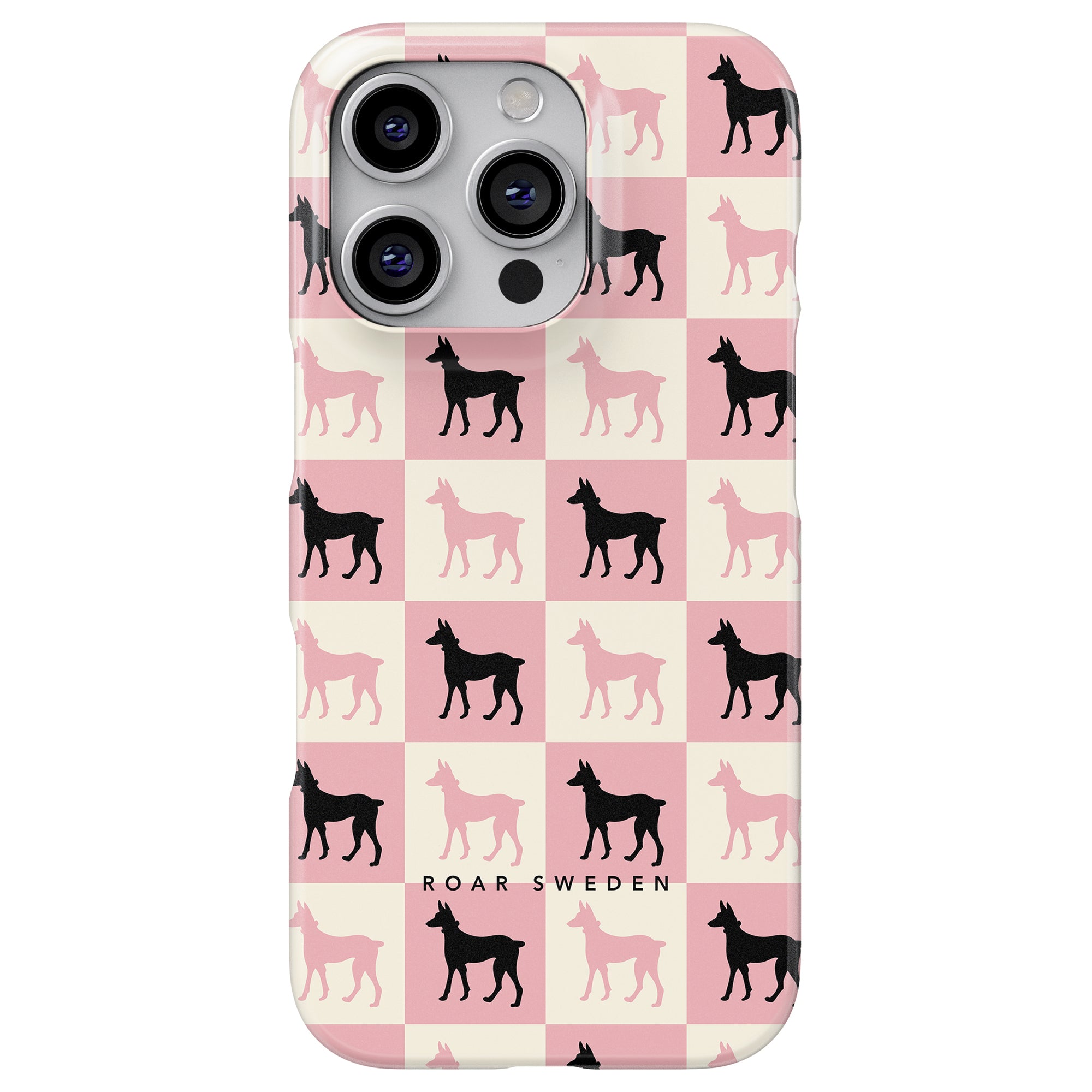 Chequer Doberman - Slim case - Roar Sweden