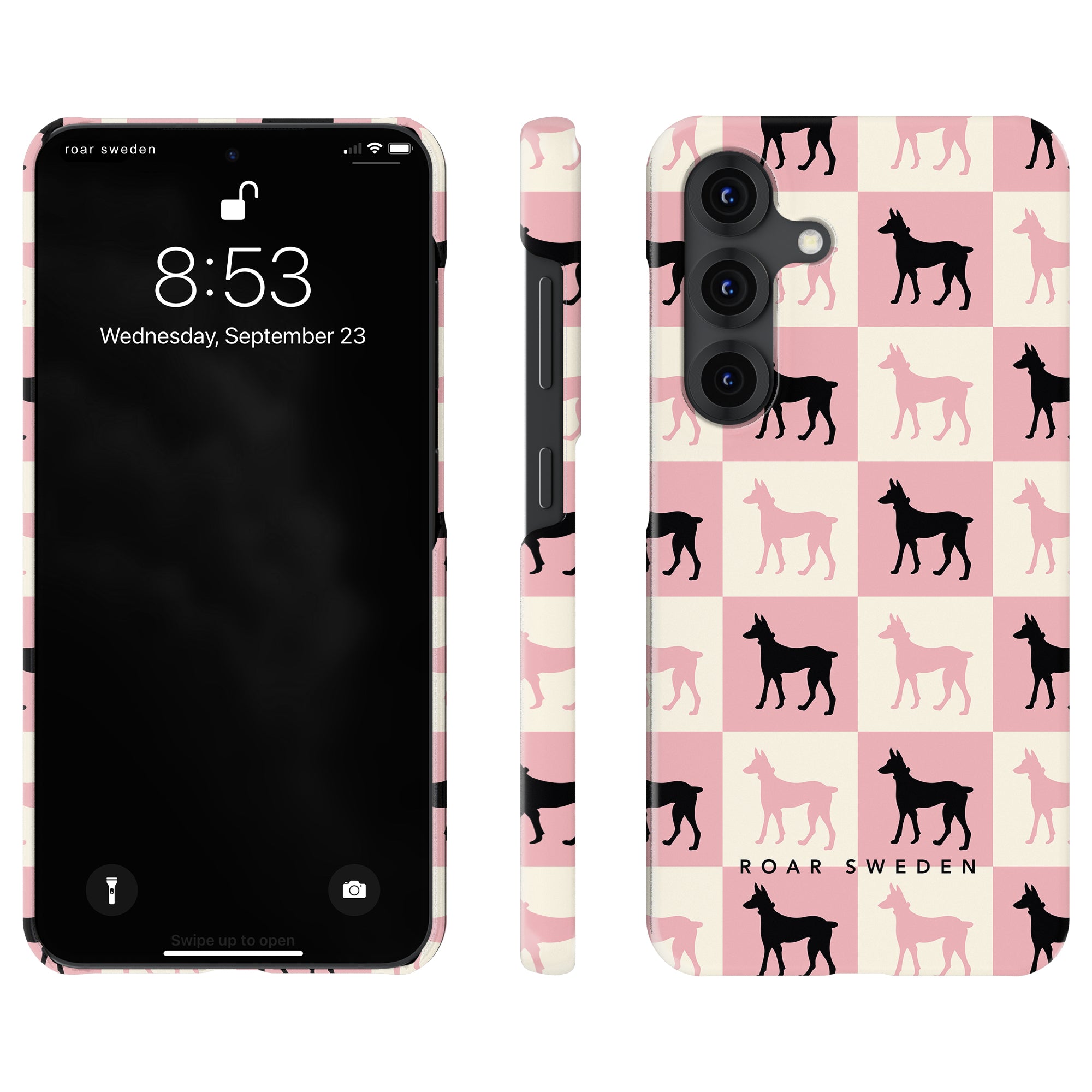 Chequer Doberman - Slim case - Roar Sweden