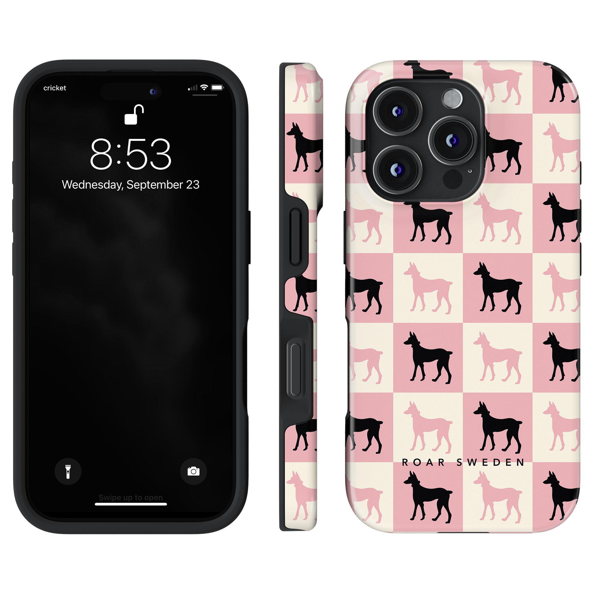 Chequer Doberman - Tough Case - Roar Sweden