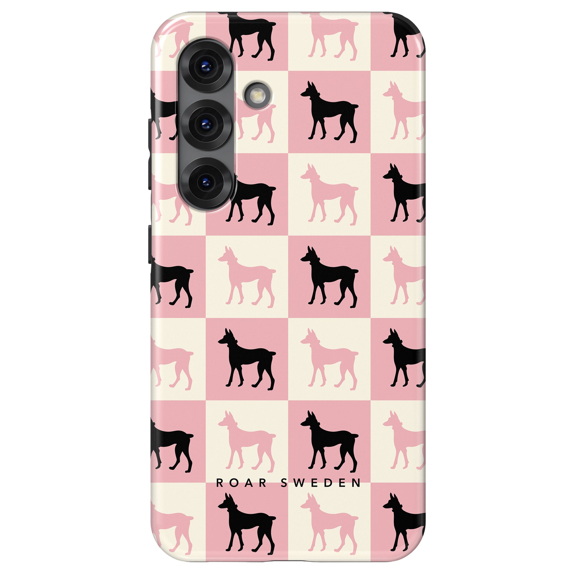 Chequer Doberman - Tough Case - Roar Sweden