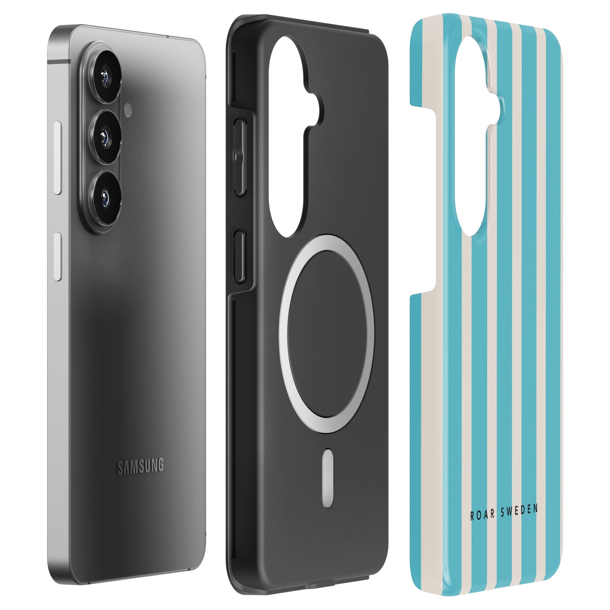 Coastal Stripes - Magnetic Tough Phone Case