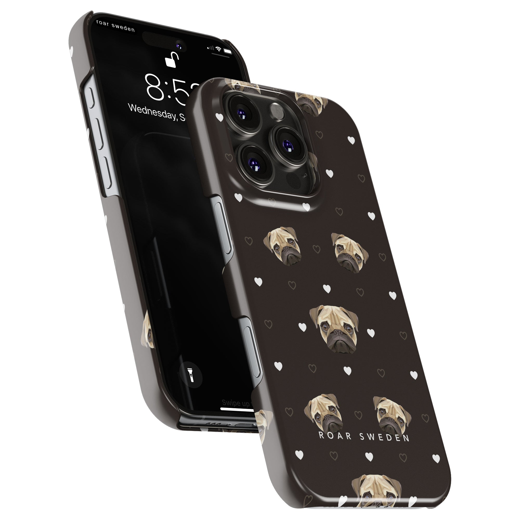 Coco Pug - Slim case - Roar Sweden