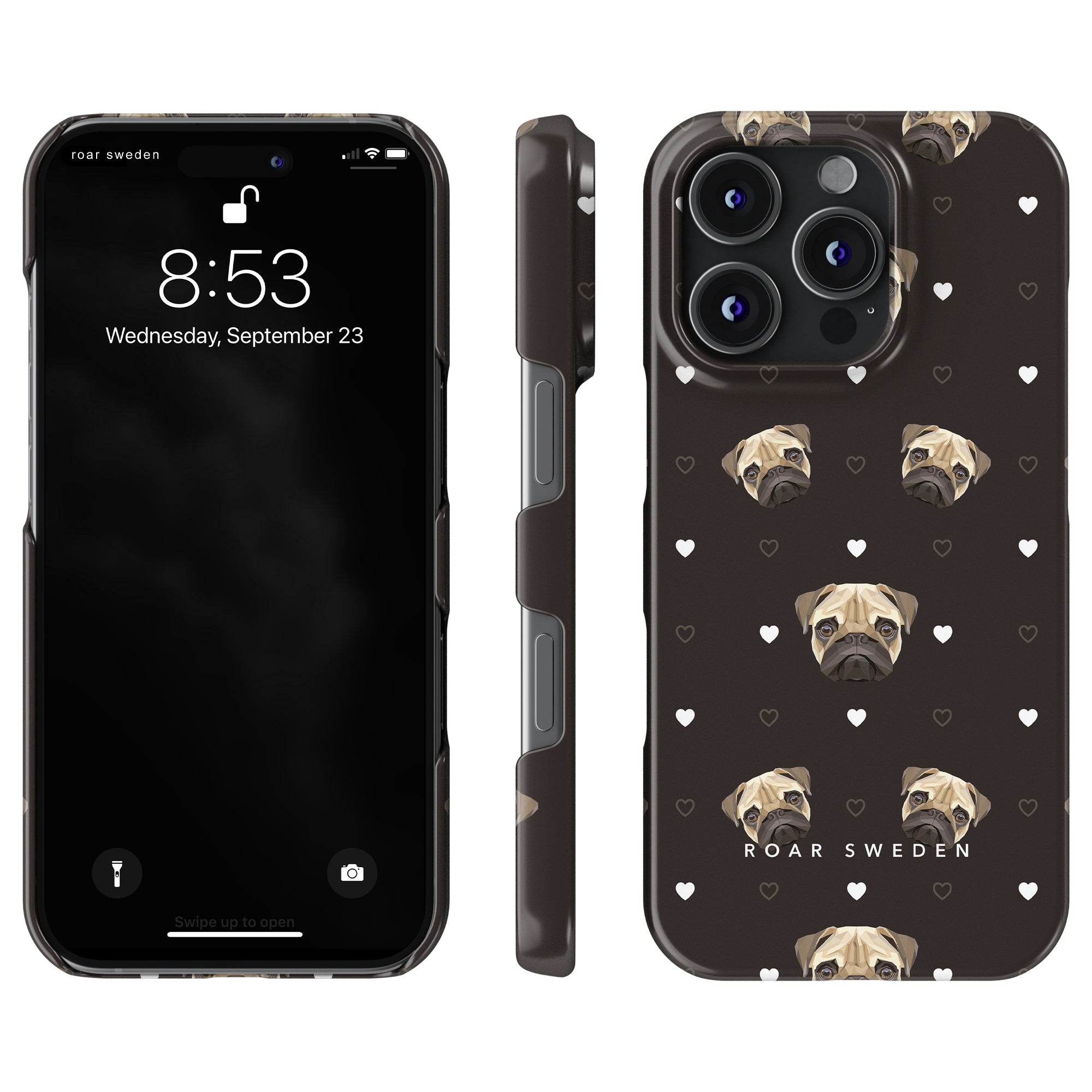 Coco Pug - Slim case - Roar Sweden
