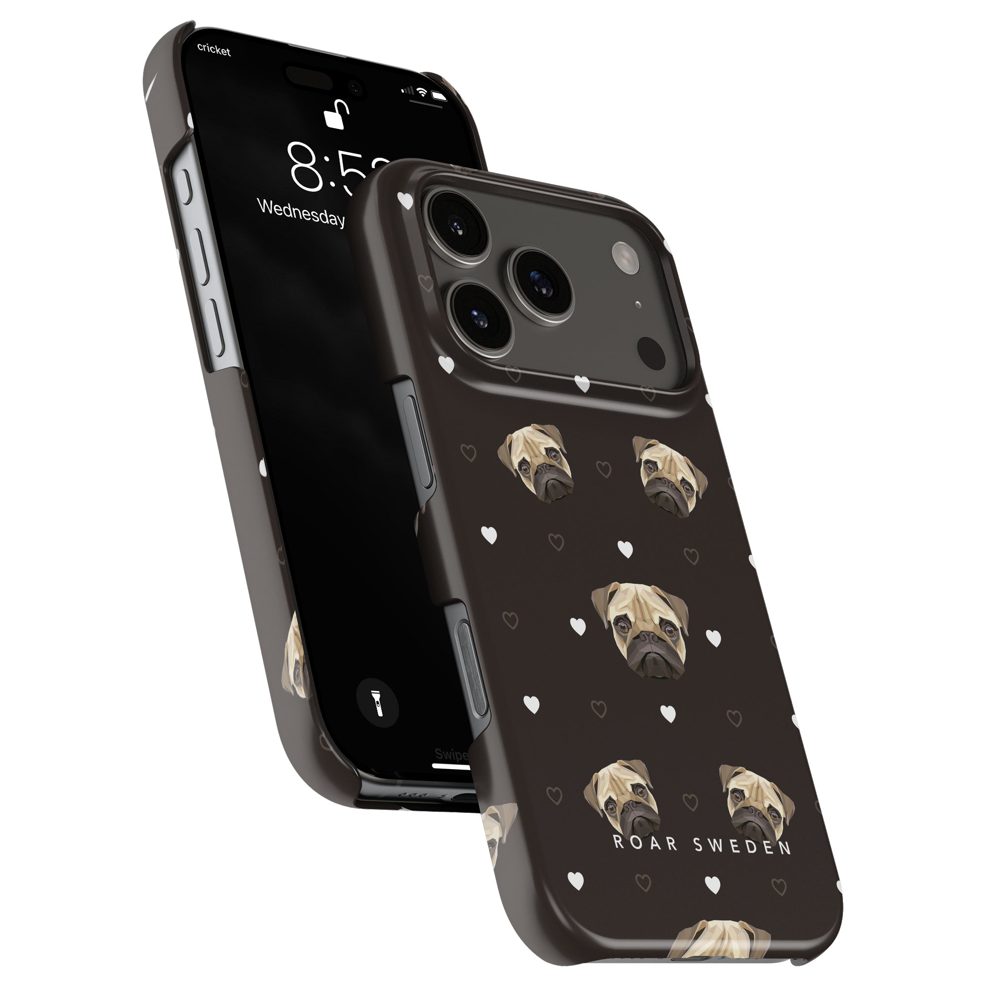 Coco Pug - Slim case - Roar Sweden