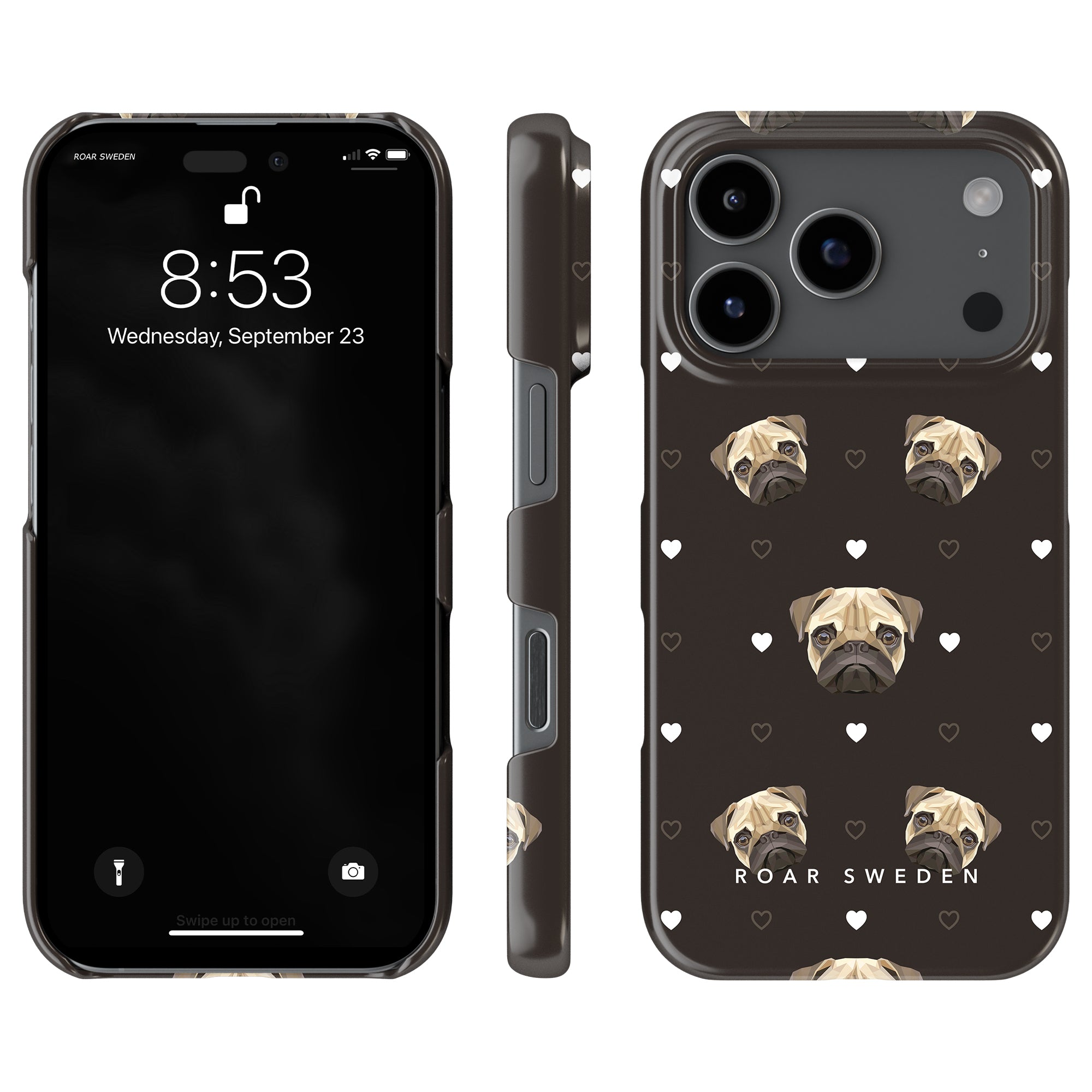 Coco Pug - Slim case - Roar Sweden
