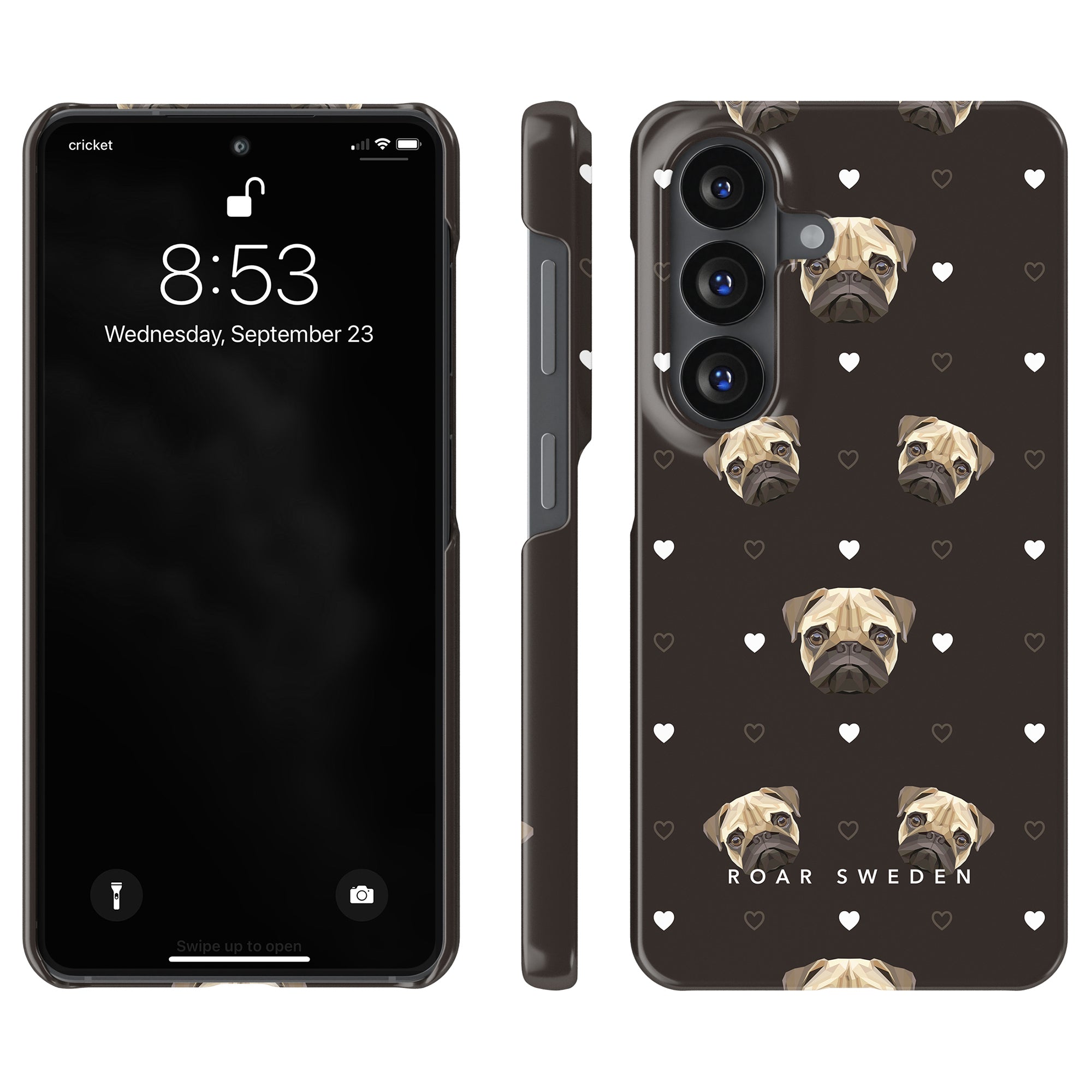 Coco Pug - Slim case - Roar Sweden