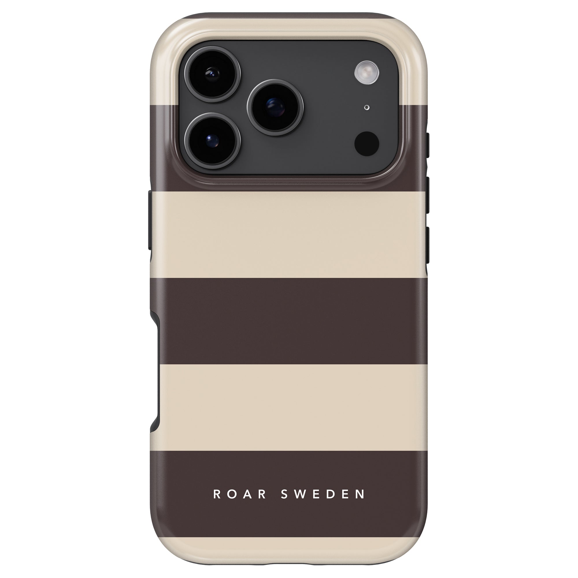 Cocoa Stripes - Magsafe Tough Case - Roar Sweden