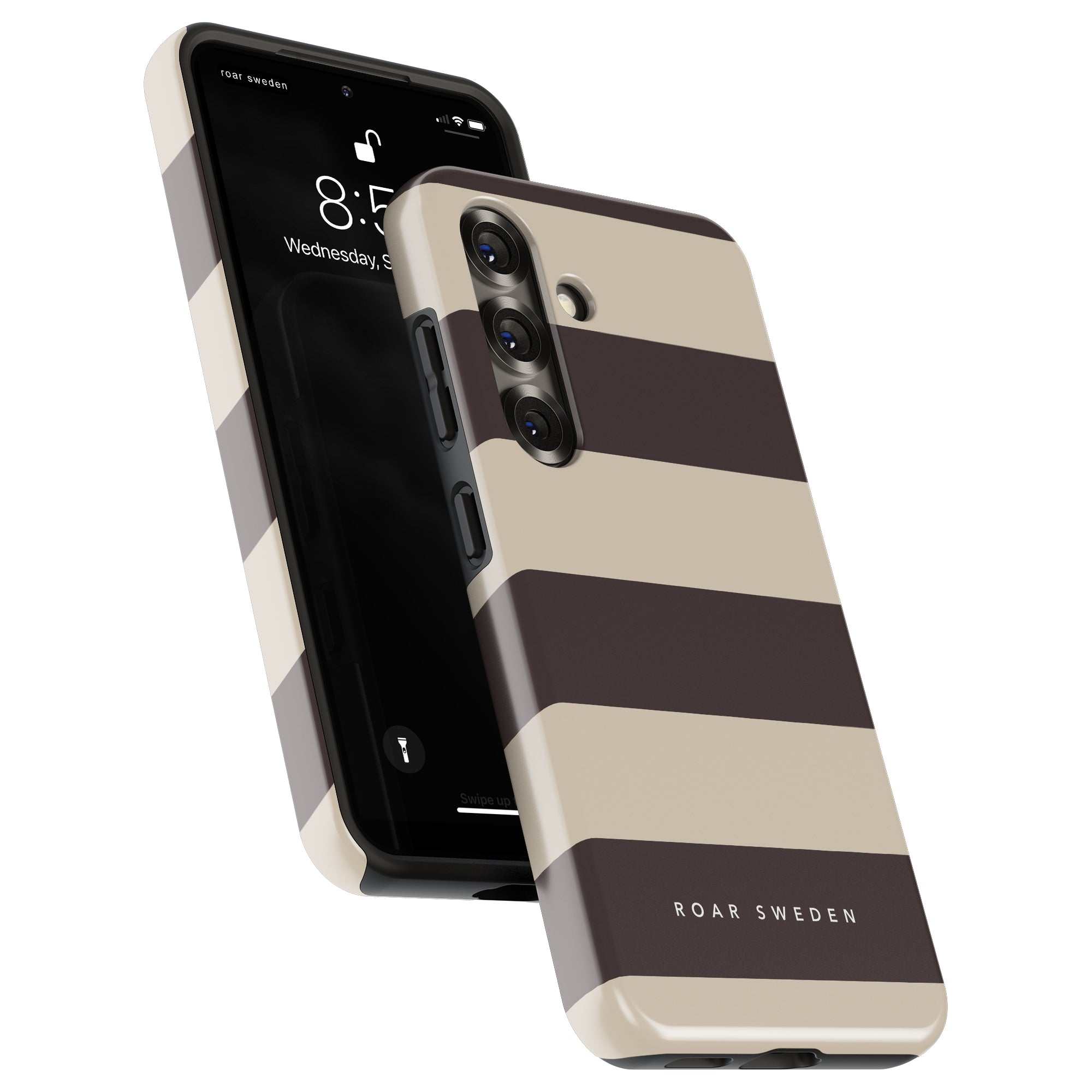 Cocoa Stripes - Tough Case - Roar Sweden
