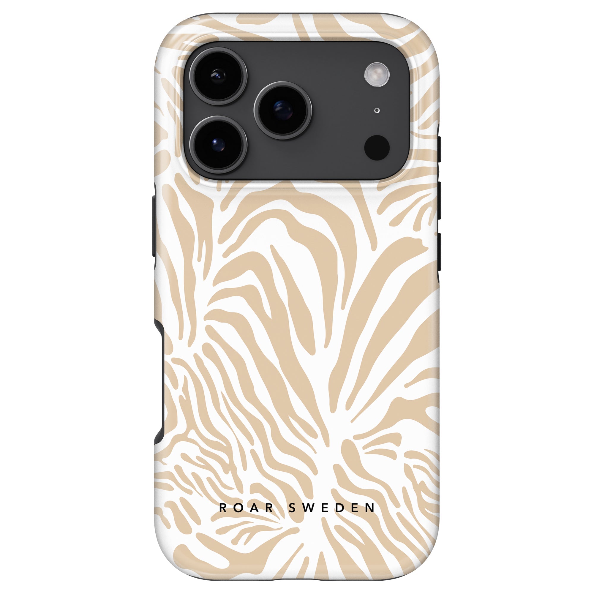 Creamy Zebra - Tough Case - Roar Sweden