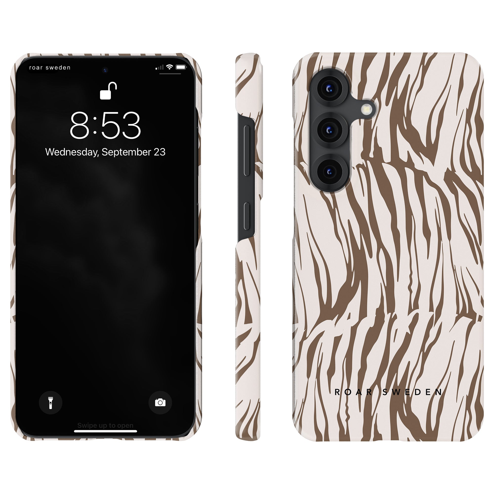 Creamy Stripes - Slim case - Roar Sweden