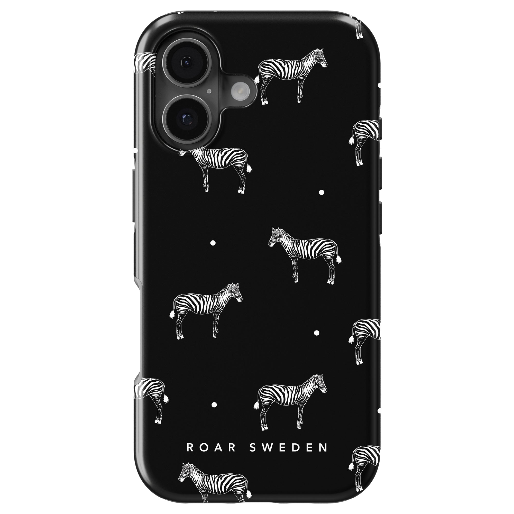 Tough mobilskal – Dotted Zebra