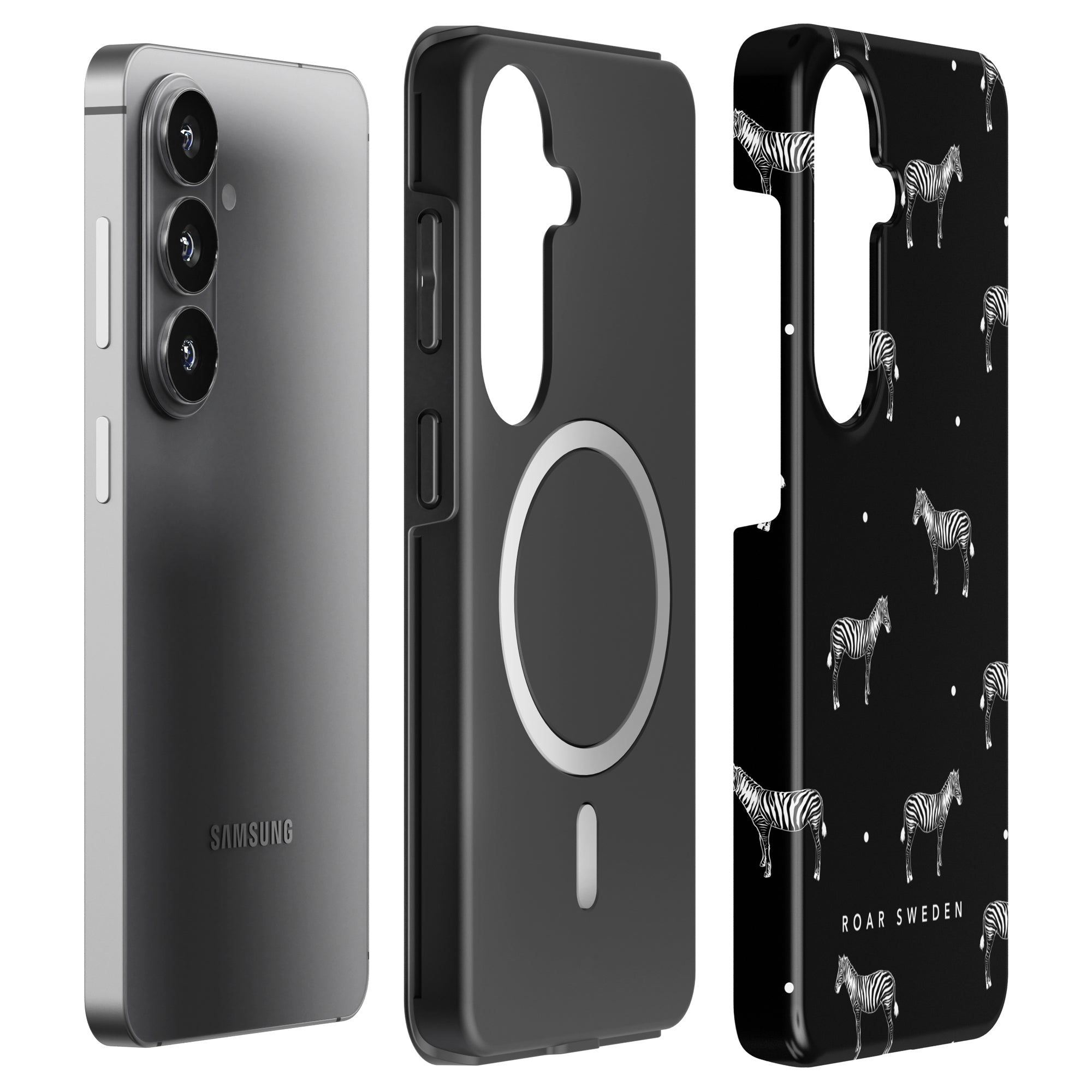 Dotted Zebra - Magnetic Tough Phone Case