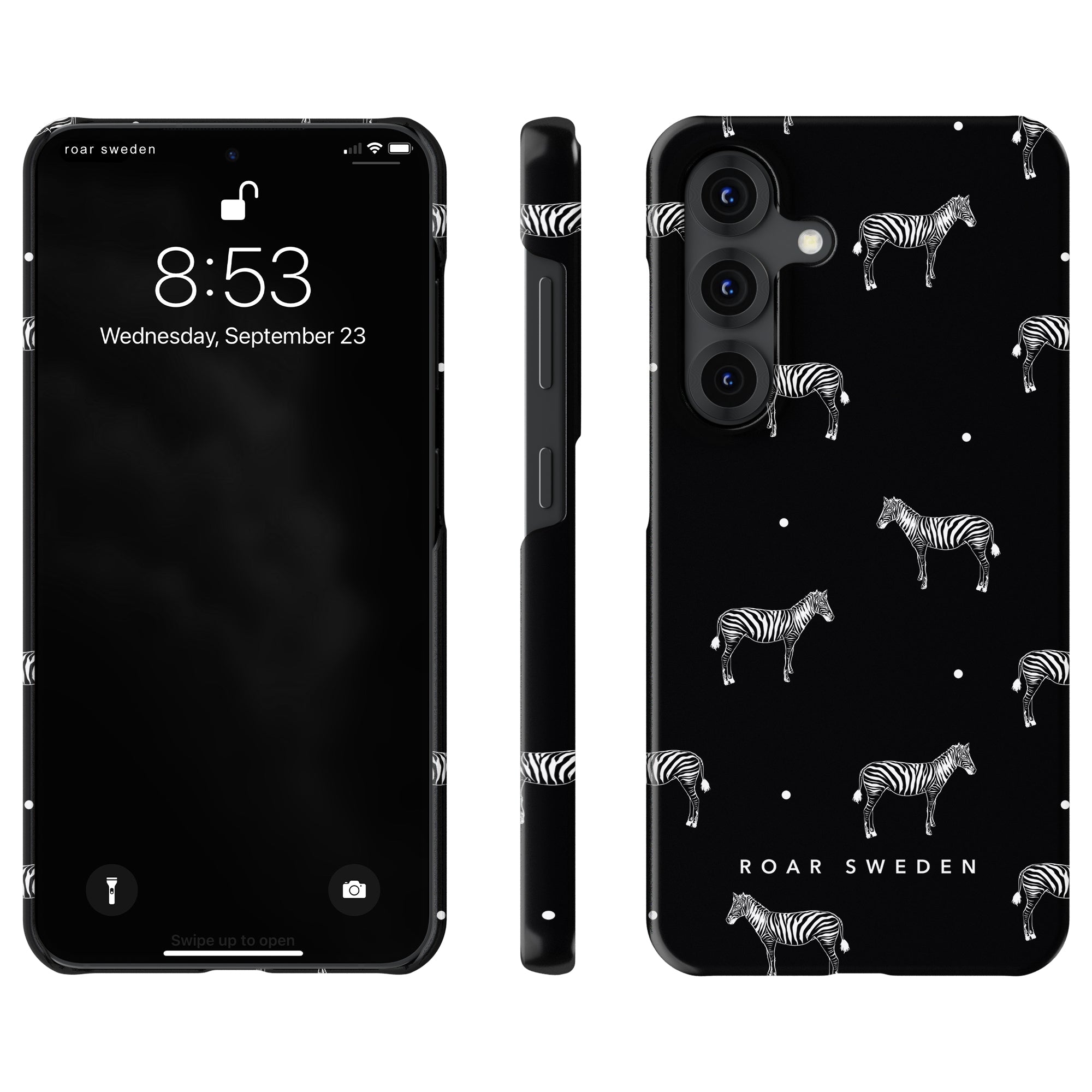 Dotted Zebra - Slim case - Roar Sweden