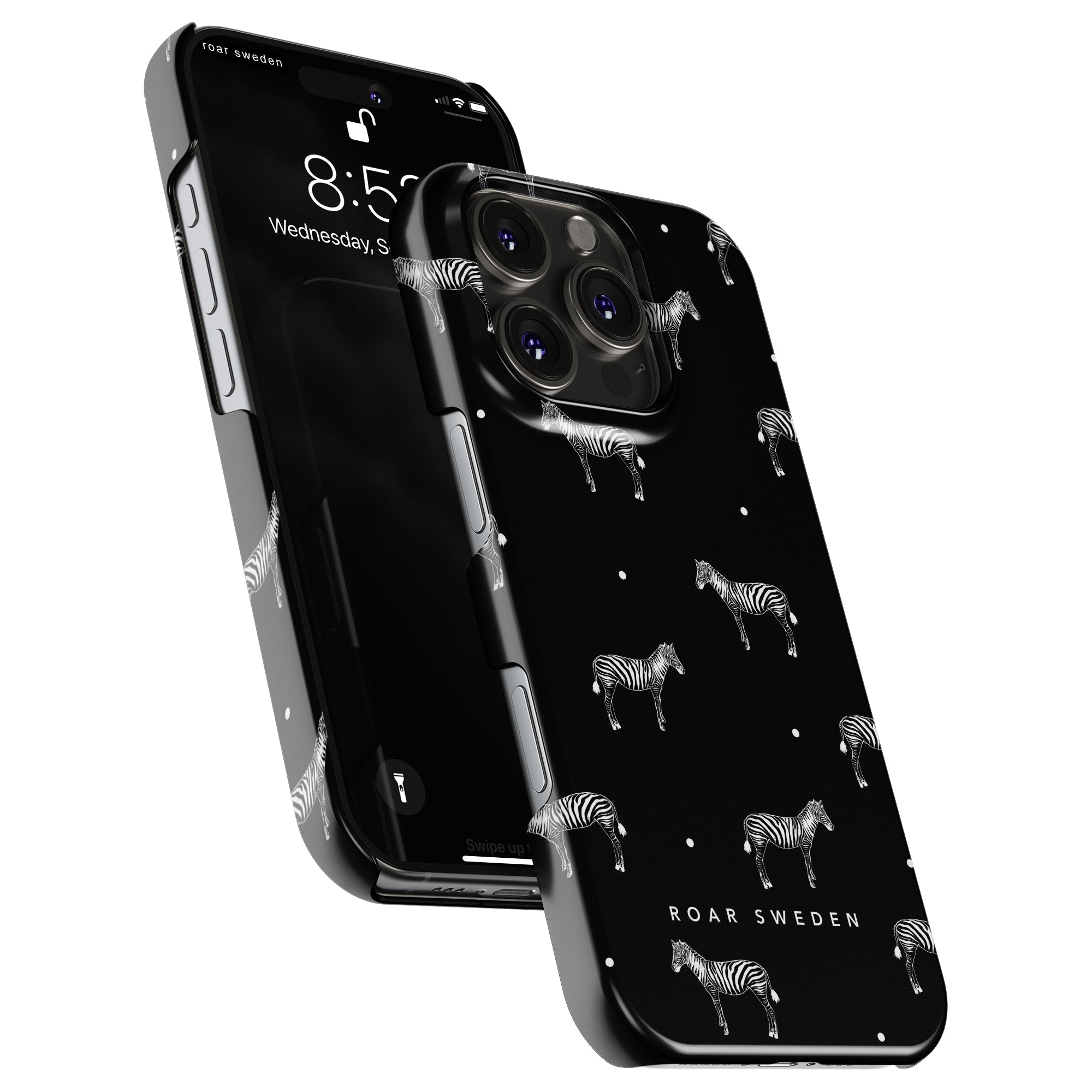 Dotted Zebra - Slim case - Roar Sweden