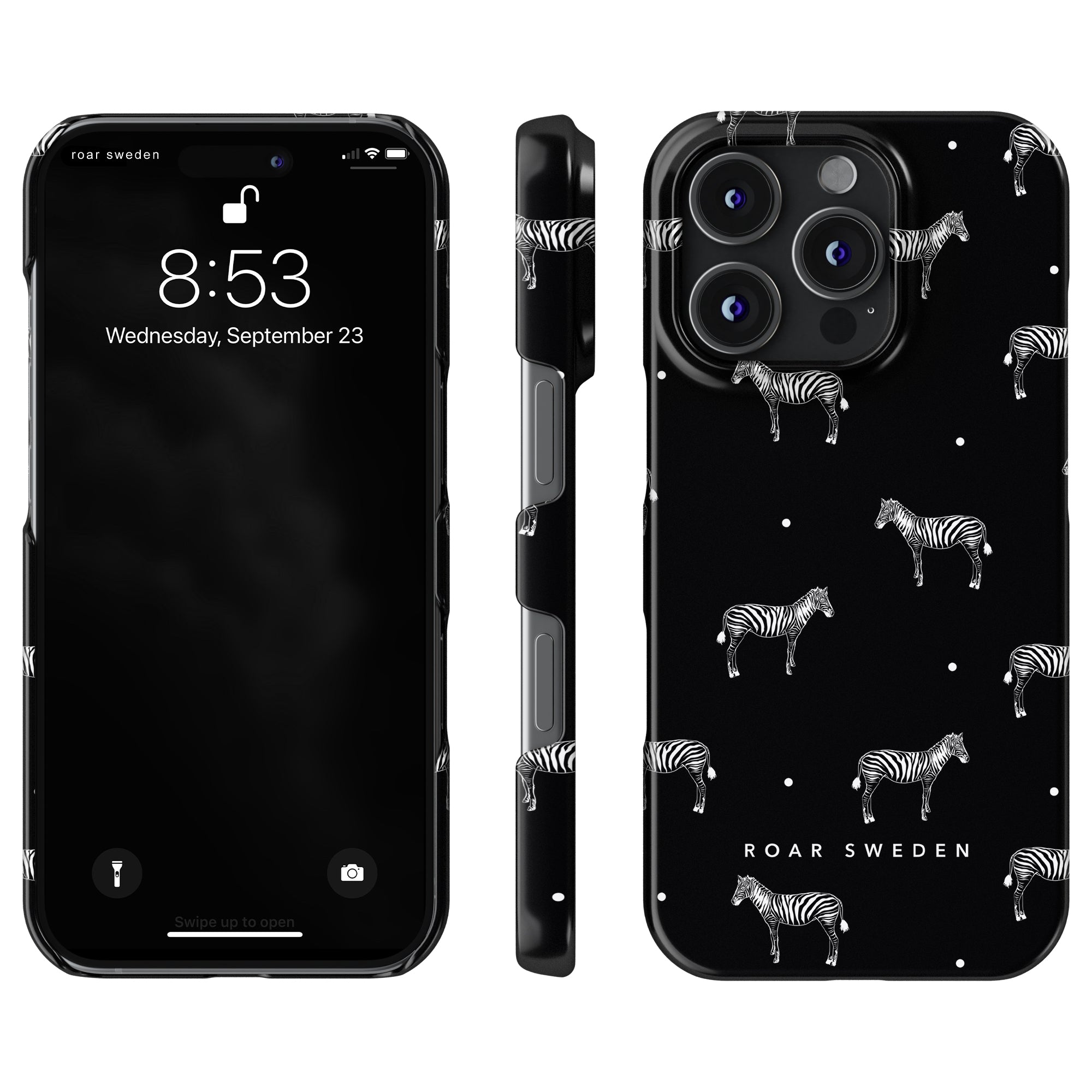 Dotted Zebra - Slim case - Roar Sweden