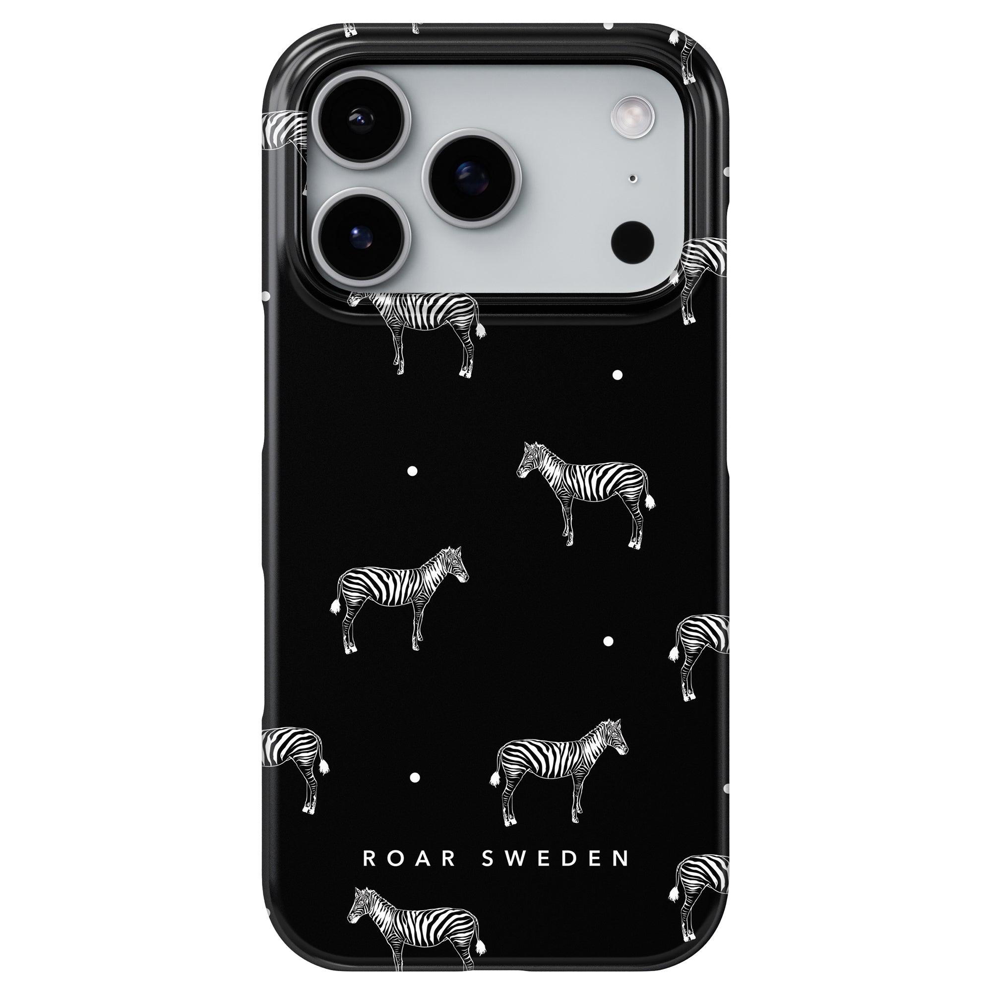 Slim mobilskal – Dotted Zebra