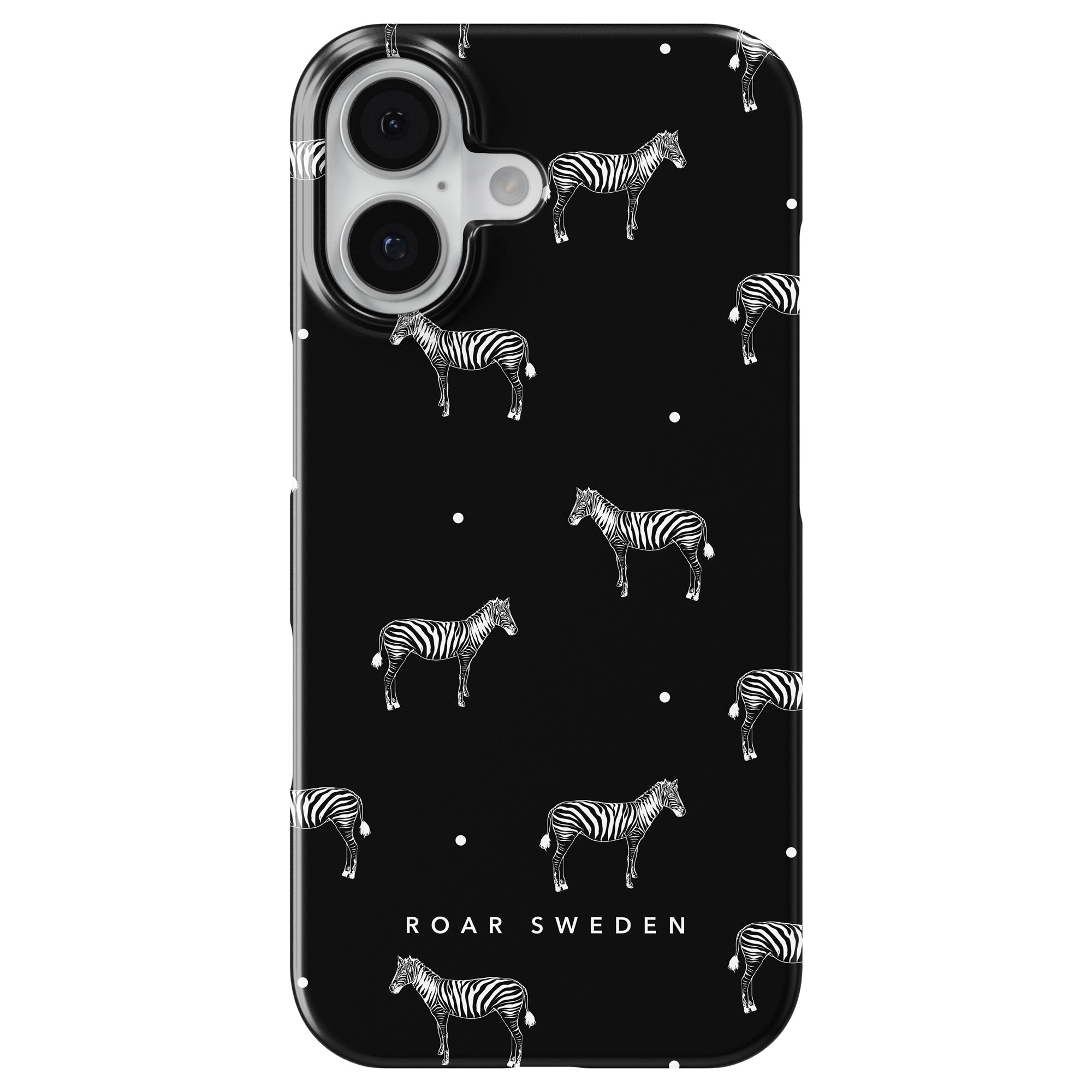 Slim mobilskal – Dotted Zebra