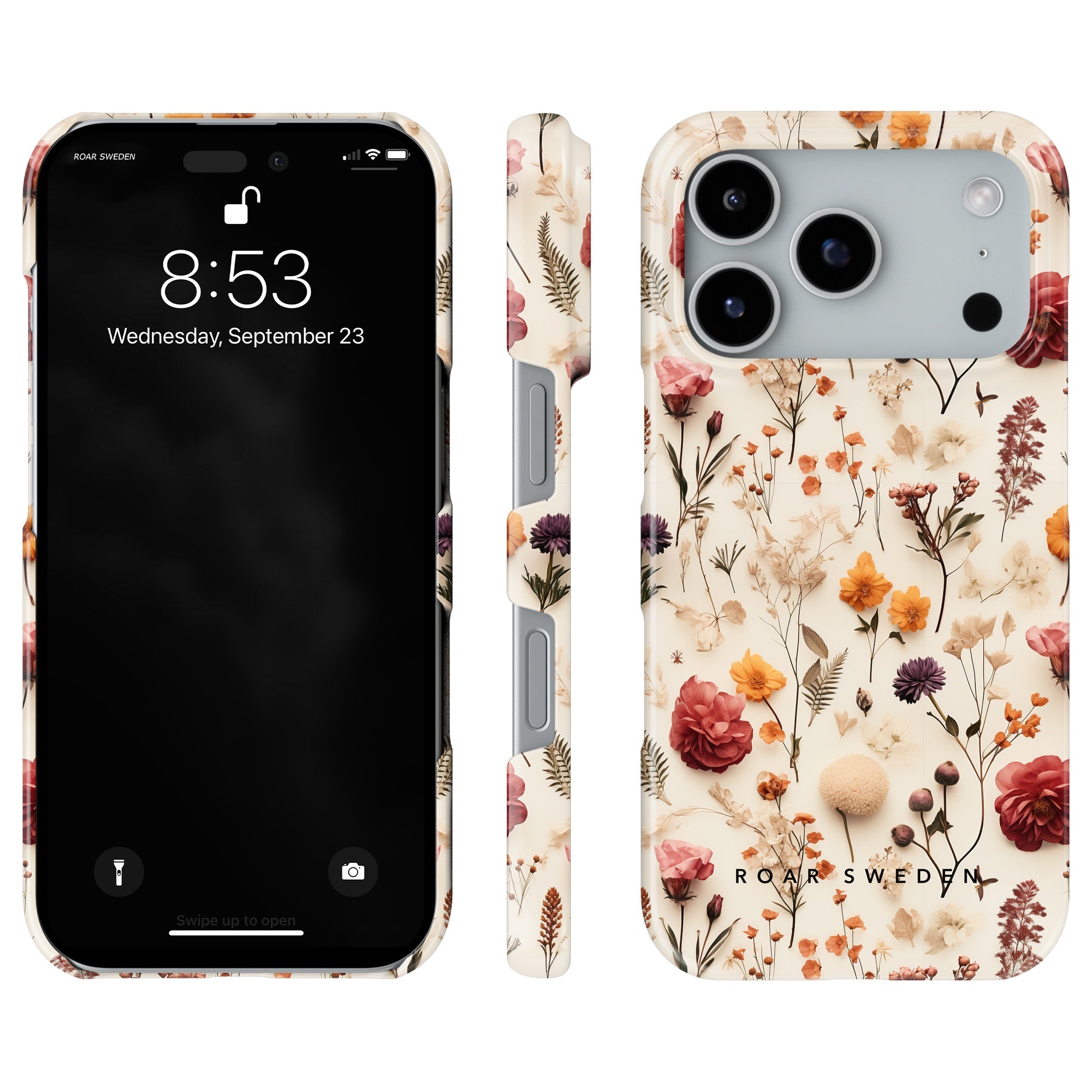 Slim mobilskal – Dried Flowers