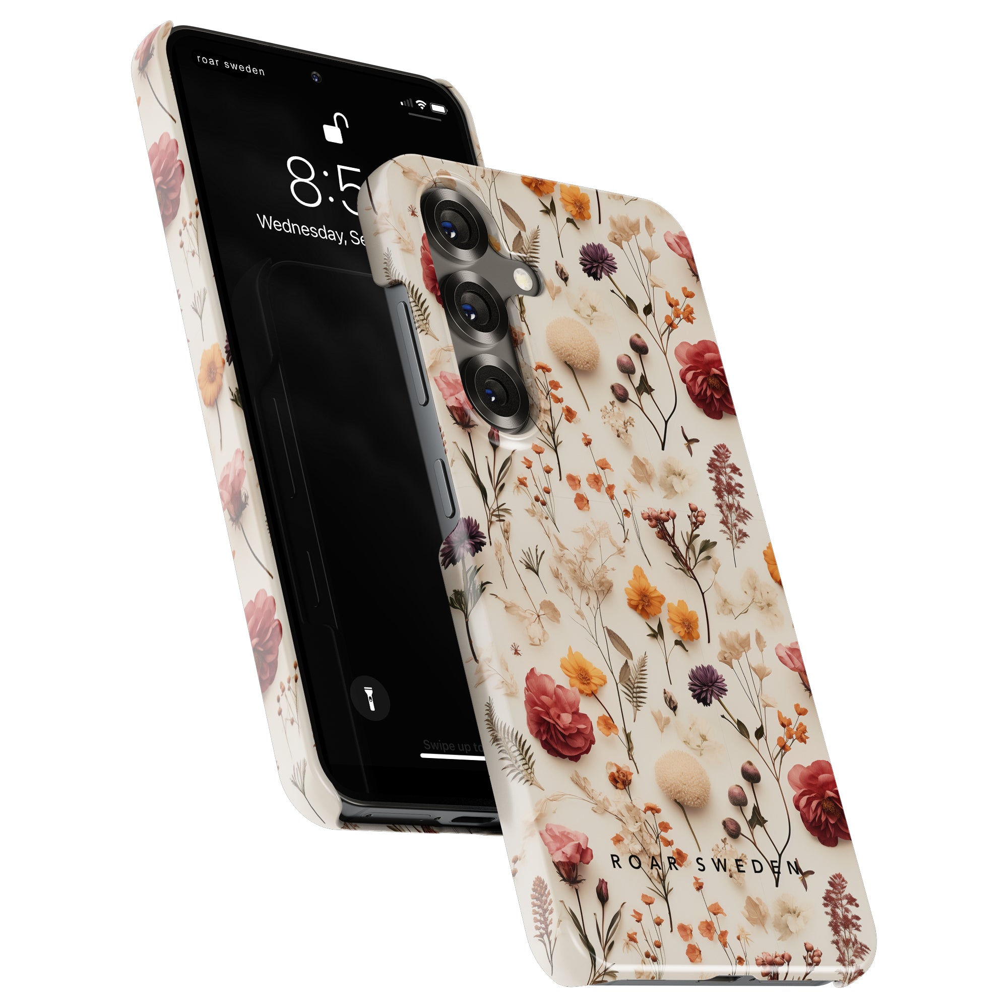 Slim mobilskal – Dried Flowers