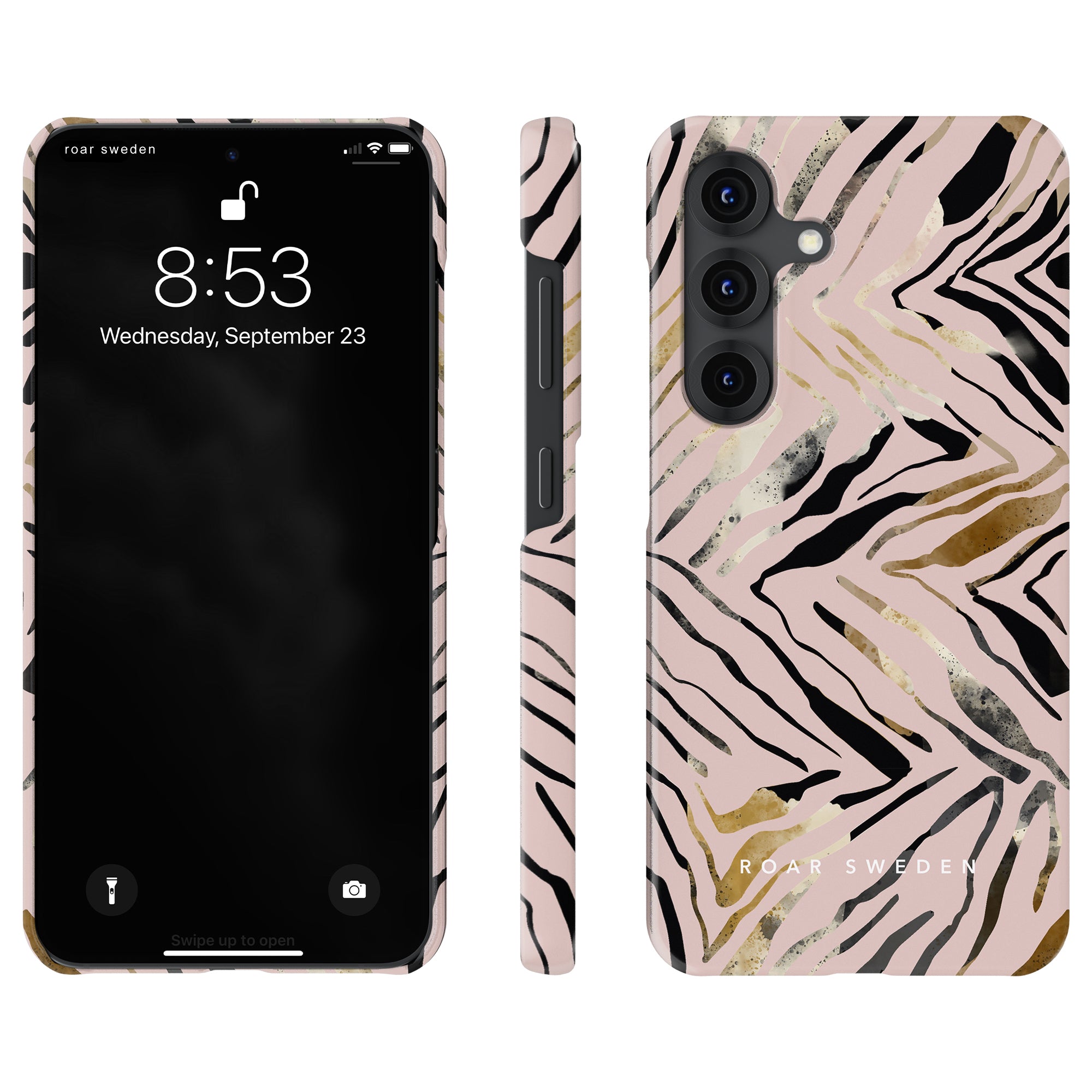 Fashionable Zebra - Slim case - Roar Sweden
