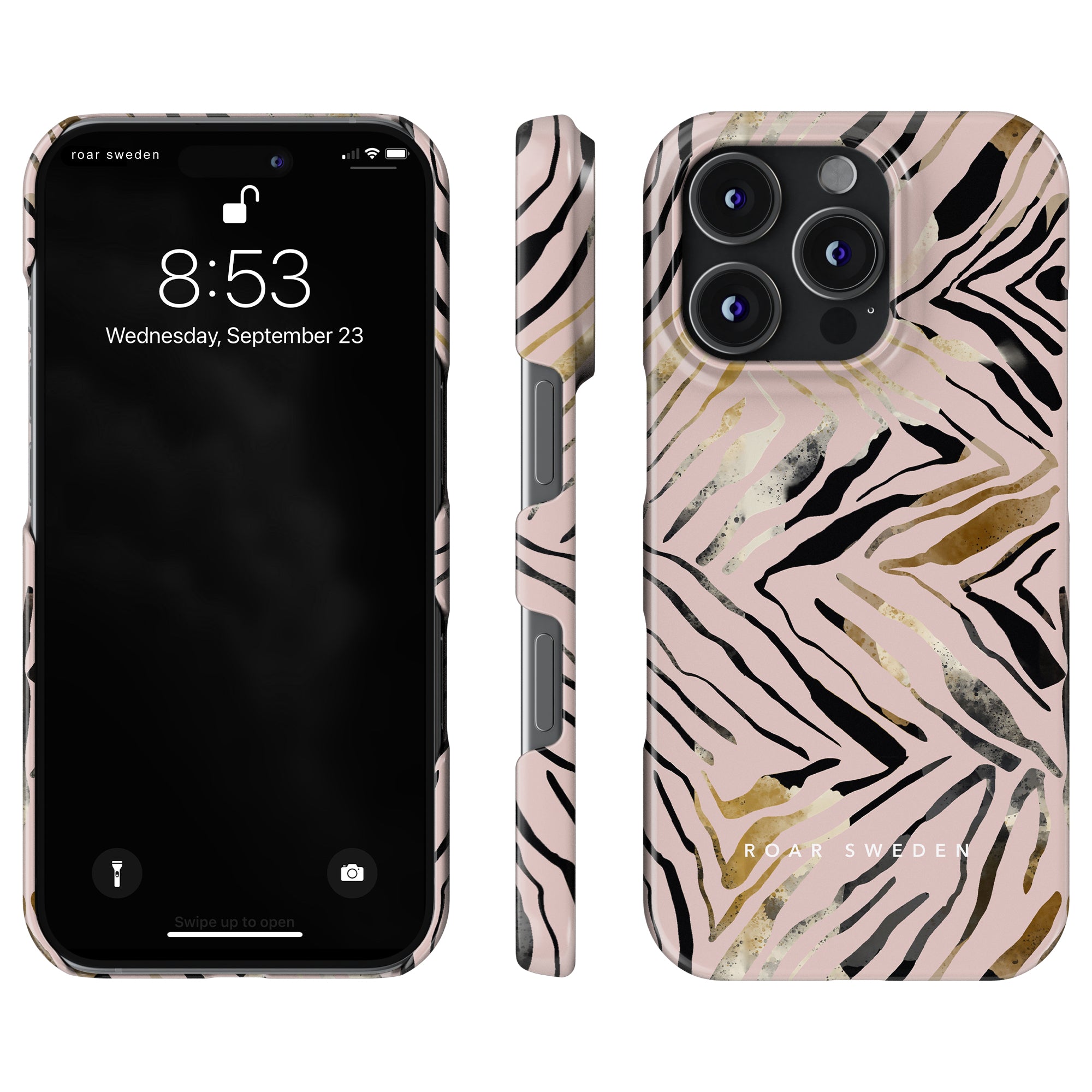 Fashionable Zebra - Slim case - Roar Sweden