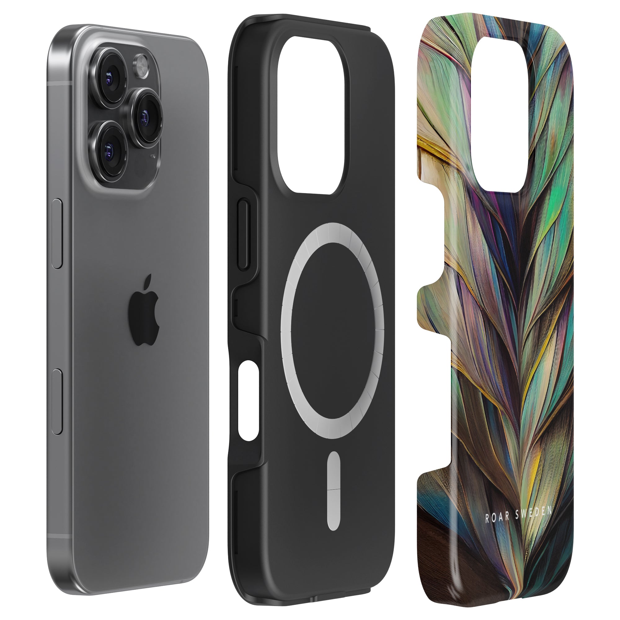 Feathers - Magsafe Tough Case - Roar Sweden