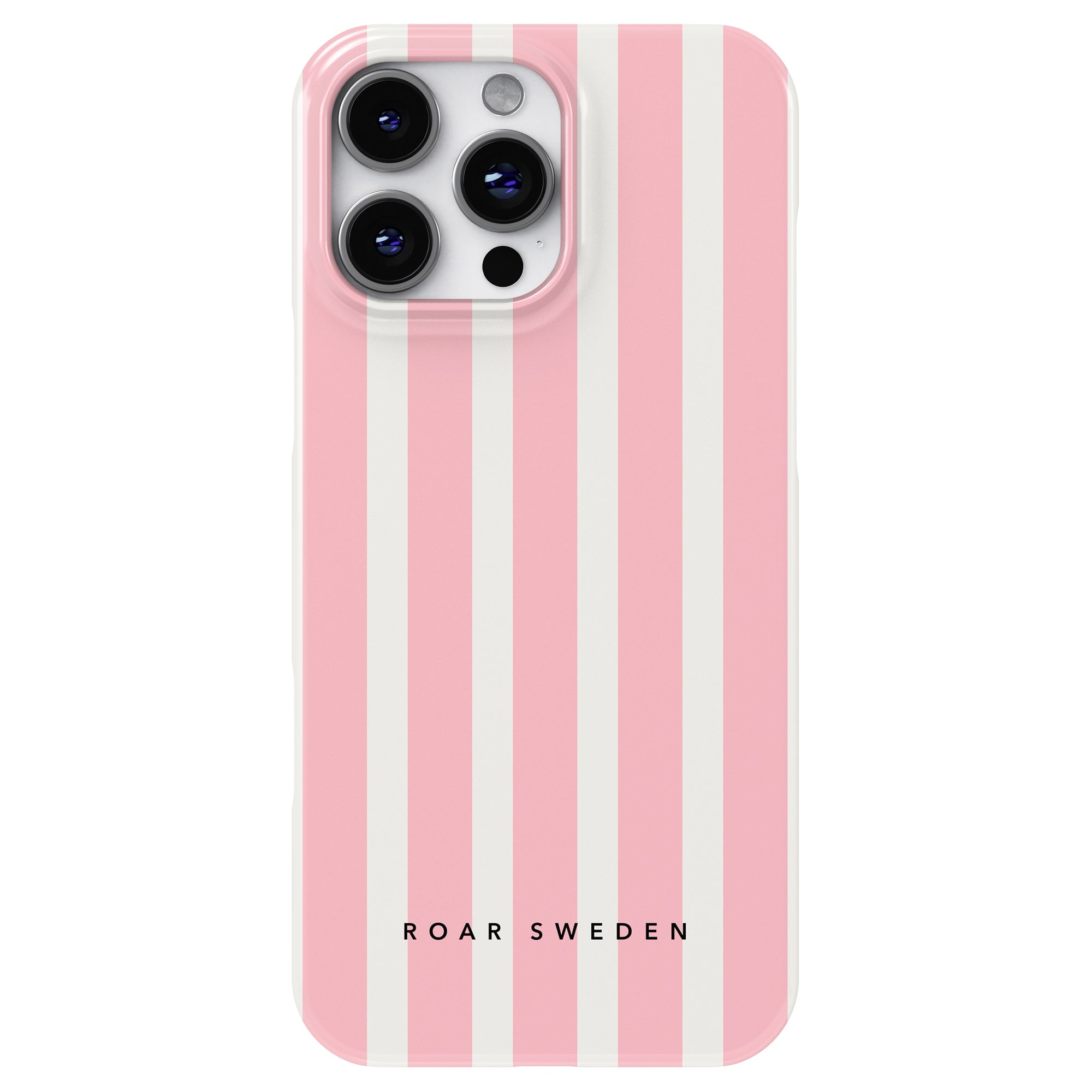 Slim mobilskal – Flamingo Stripes