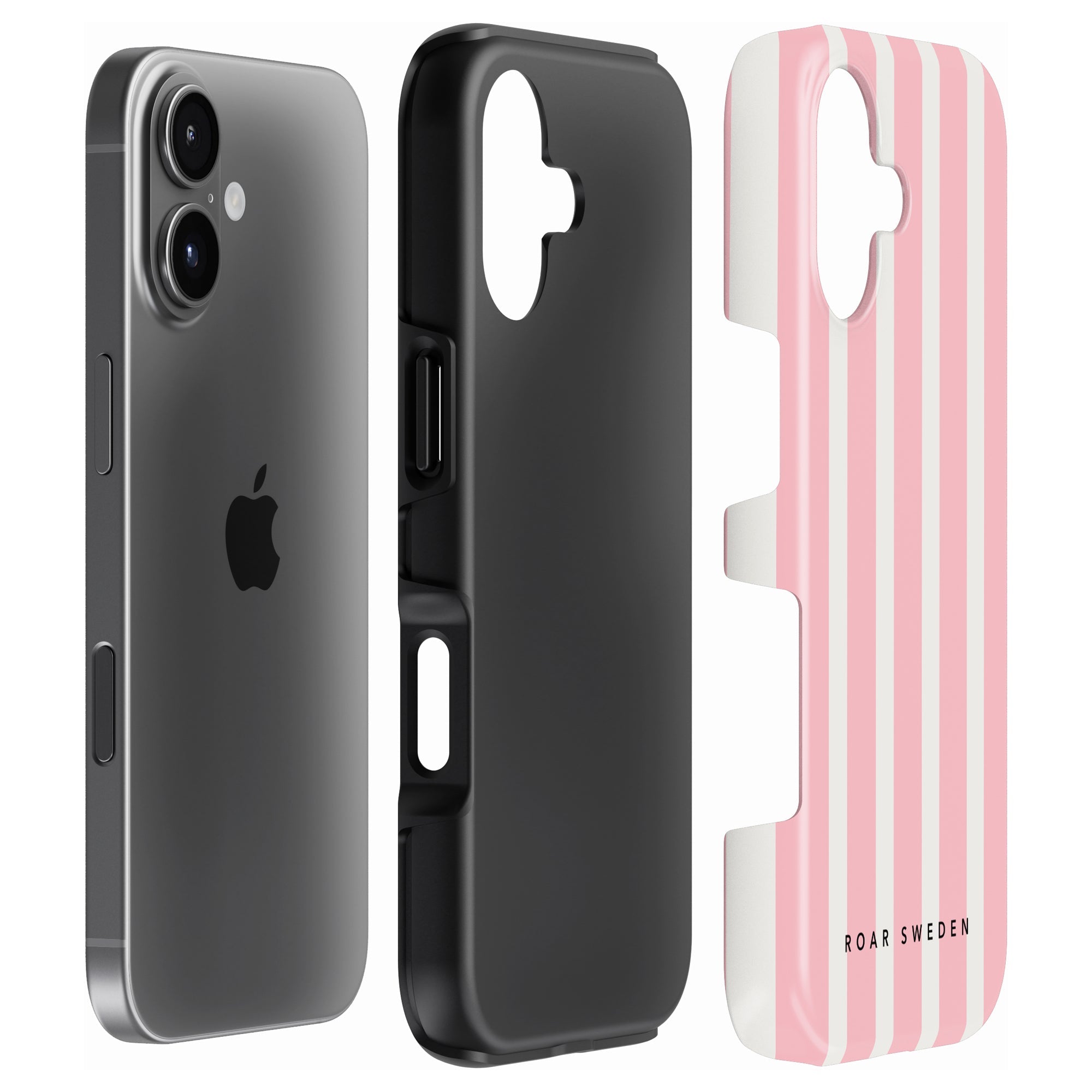 Flamingo Stripes - Tough Case - Roar Sweden