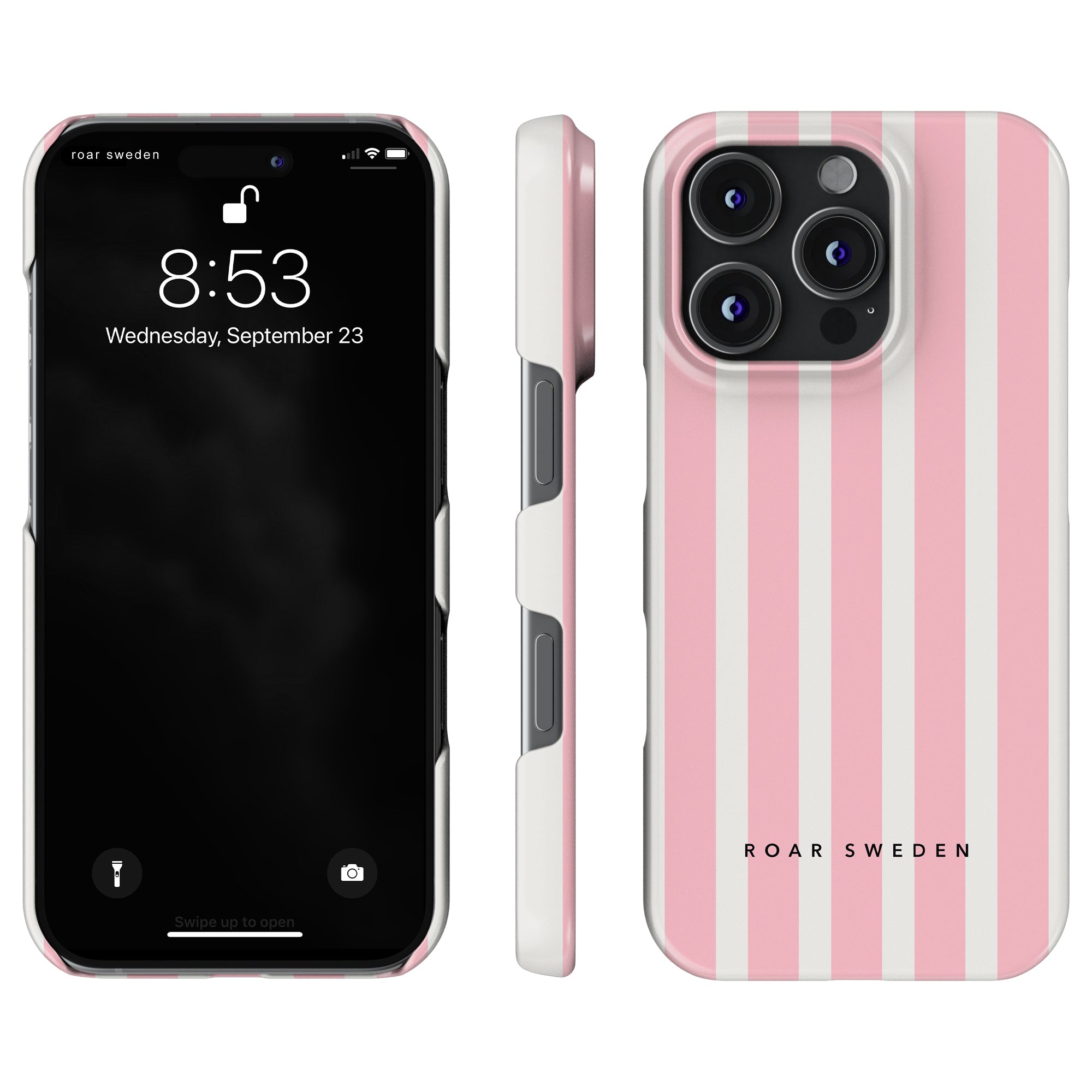 Flamingo Stripes - Slim case - Roar Sweden