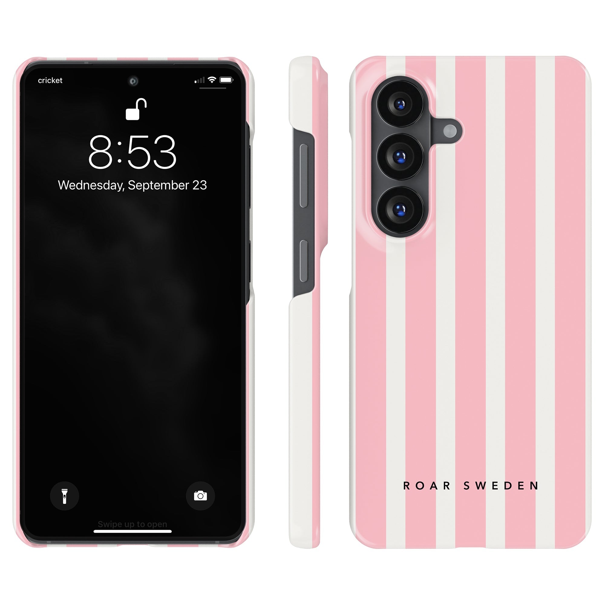 Flamingo Stripes - Slim case - Roar Sweden