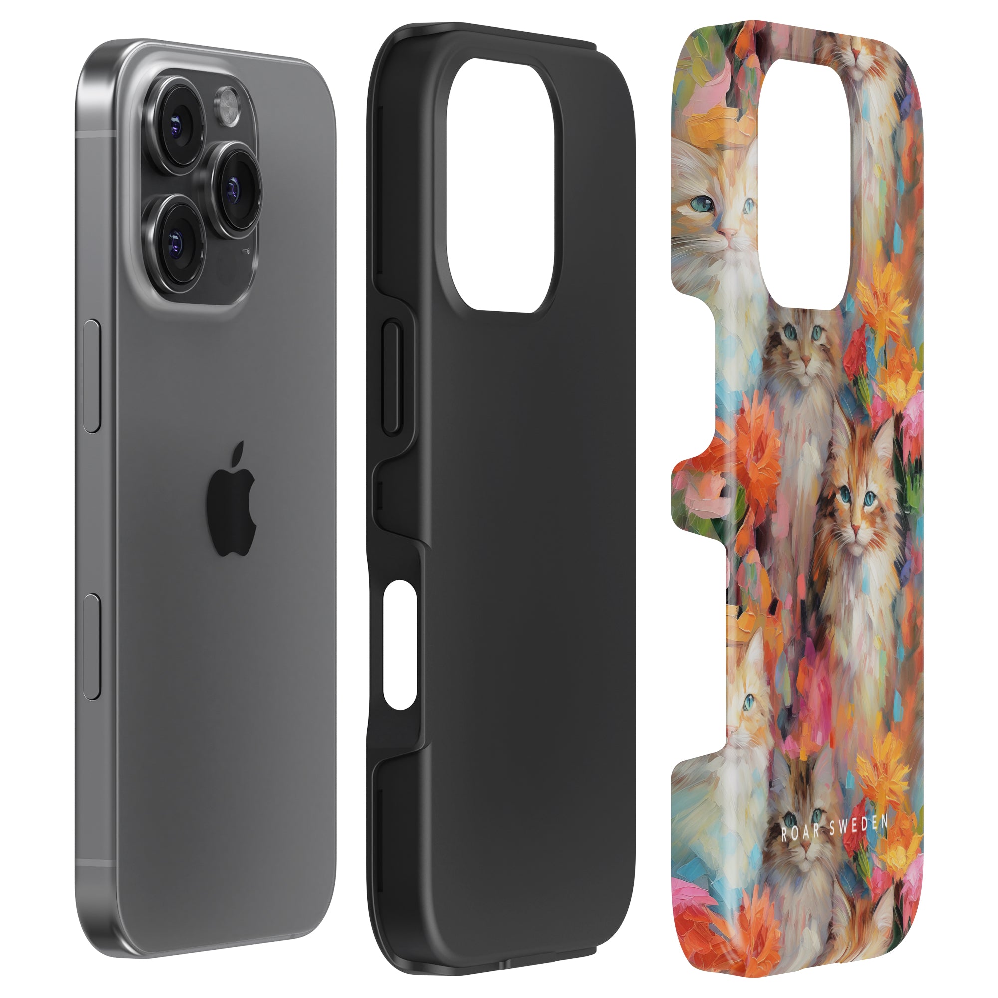 Kitty Tough mobilskal – Flower Kitty