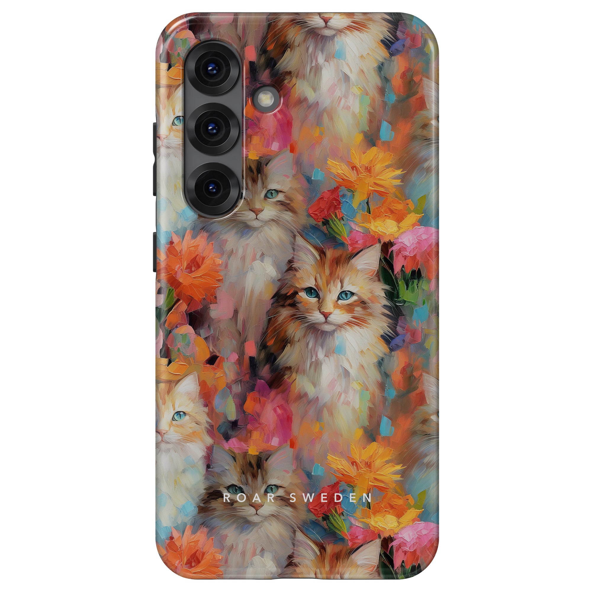 Kitty Tough mobilskal – Flower Kitty