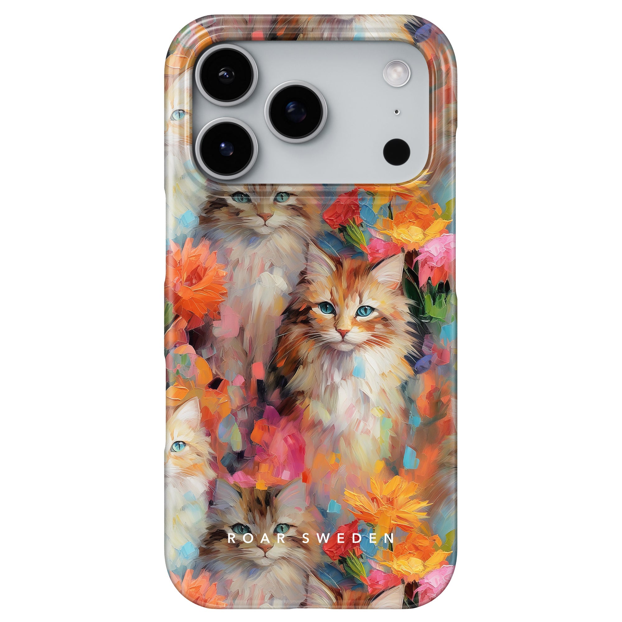 Kitty Slim mobilskal – Flower Kitty