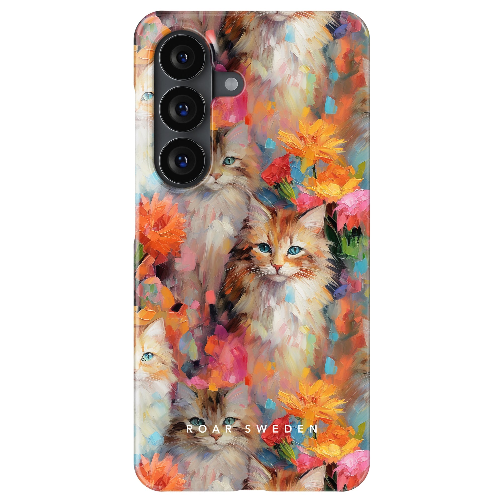 Flower Kitty - Slim case - Roar Sweden